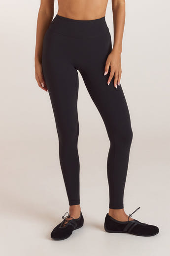 ContourSoft™ Klassieke Legging - Zwart