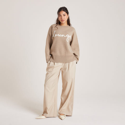 Getailleerde Broek - Broodkleurigd alternate