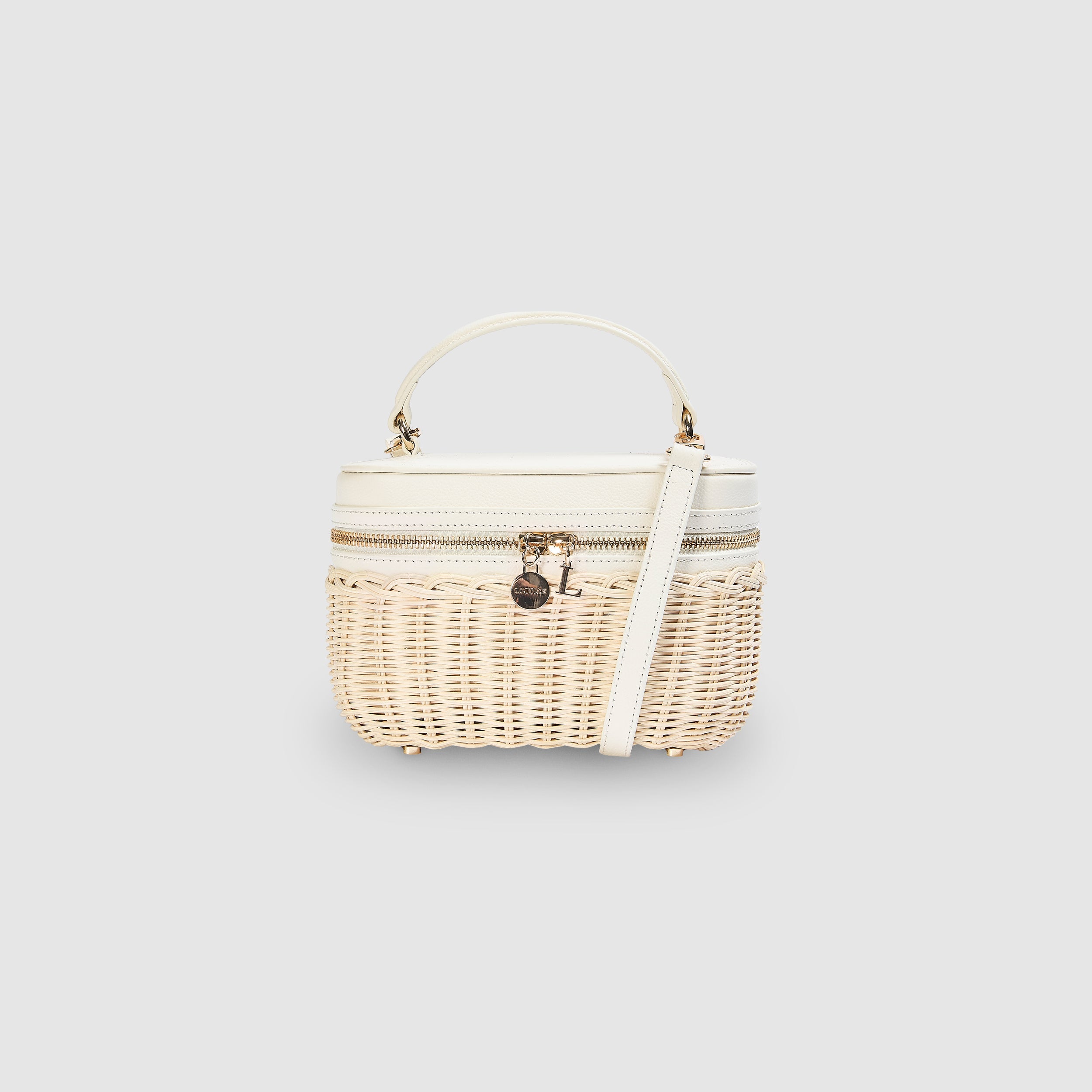 Arlowe Basket Bag - Crème