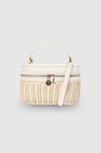 Arlowe Basket Bag - Crème