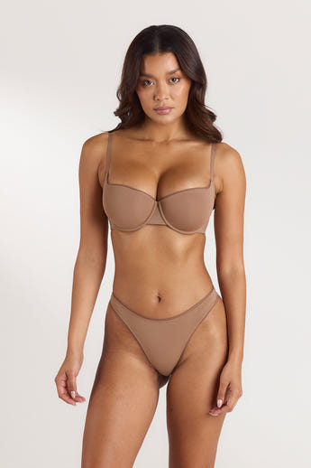Comfort Extreme Push-Up Balconette BH - Hazelbruin alternate