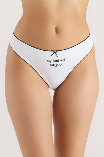 'My Dad Will Kill You' String