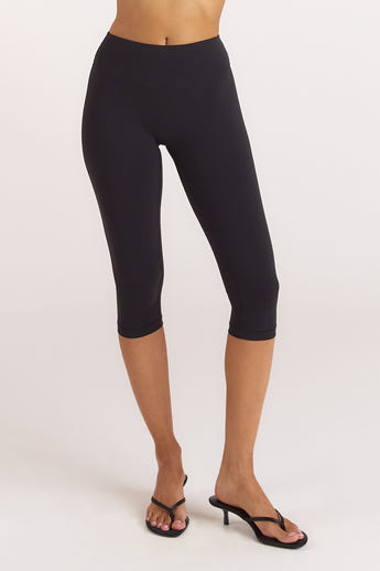 ContourSoft Capri Leggings - Zwart