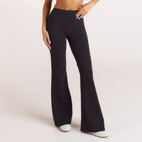 ContourSoft Uitlopende Leggings - Zwart