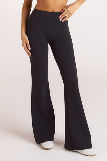 ContourSoft Uitlopende Leggings - Zwart