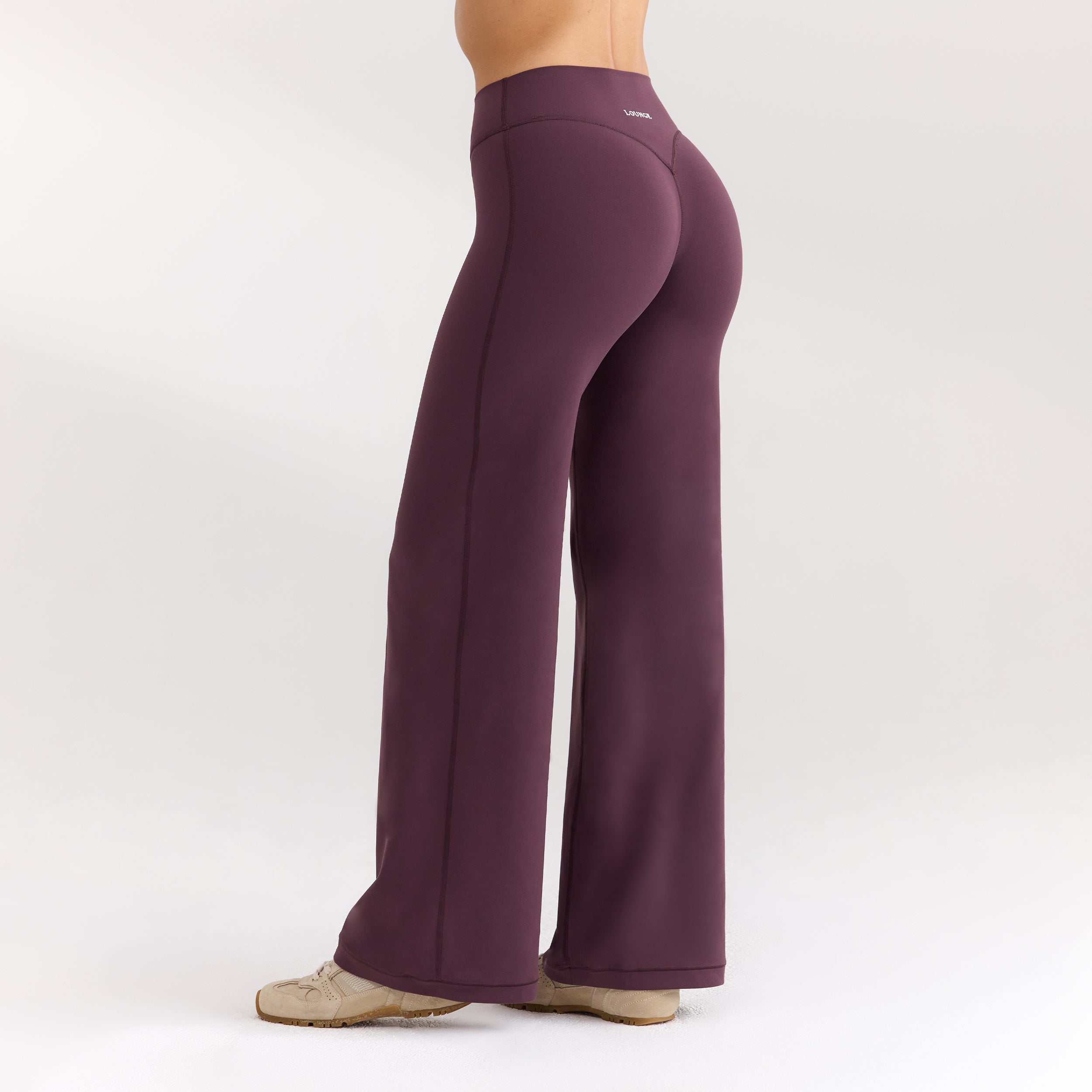 ContourSoft™ Rechte Leggings - Kersenrood