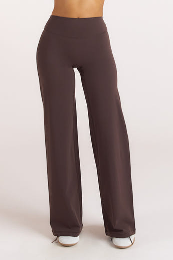 ContourSoft™ Rechte Leggings - Donker Chocoladekleurig alternate