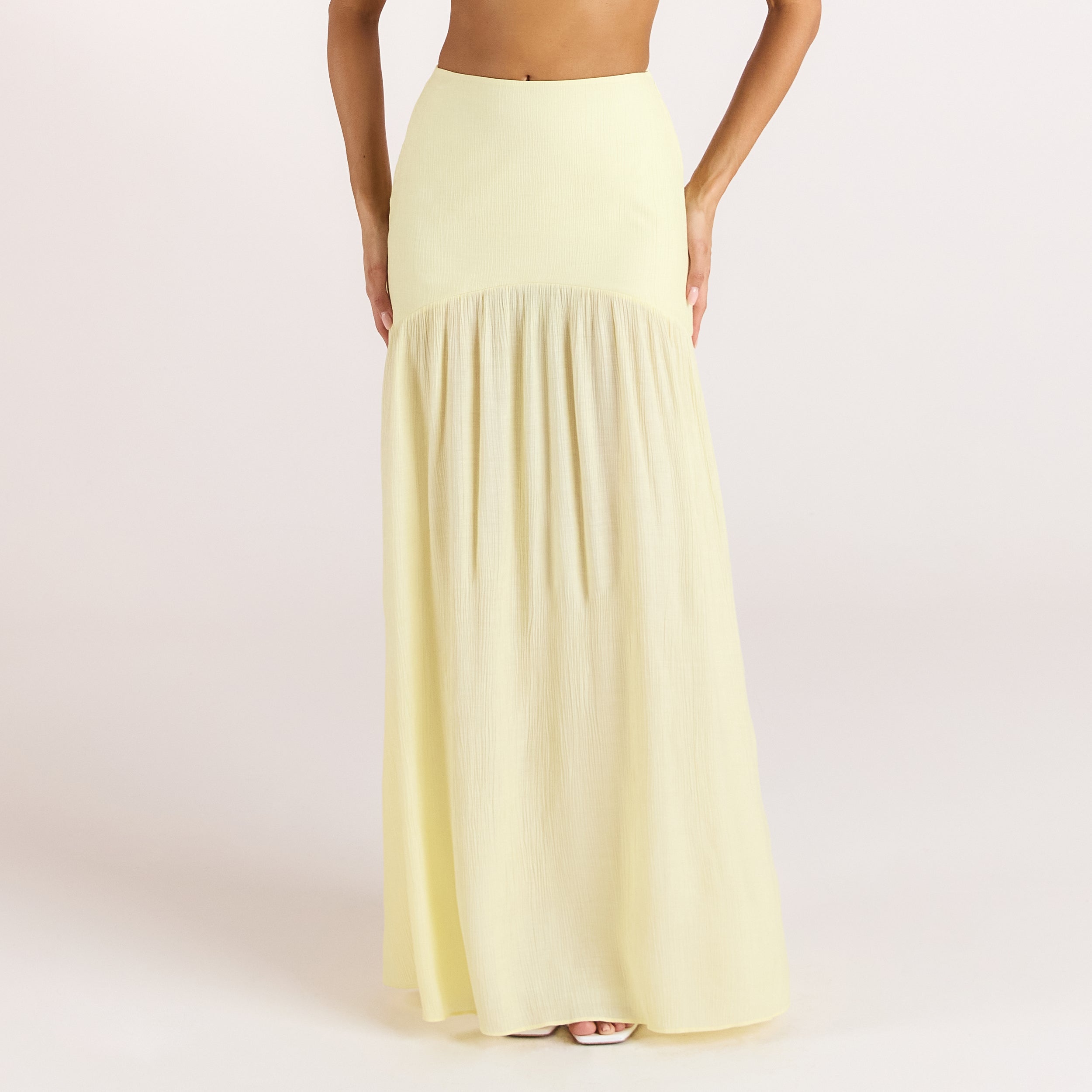 Sheer Maxi-rok - Citroen