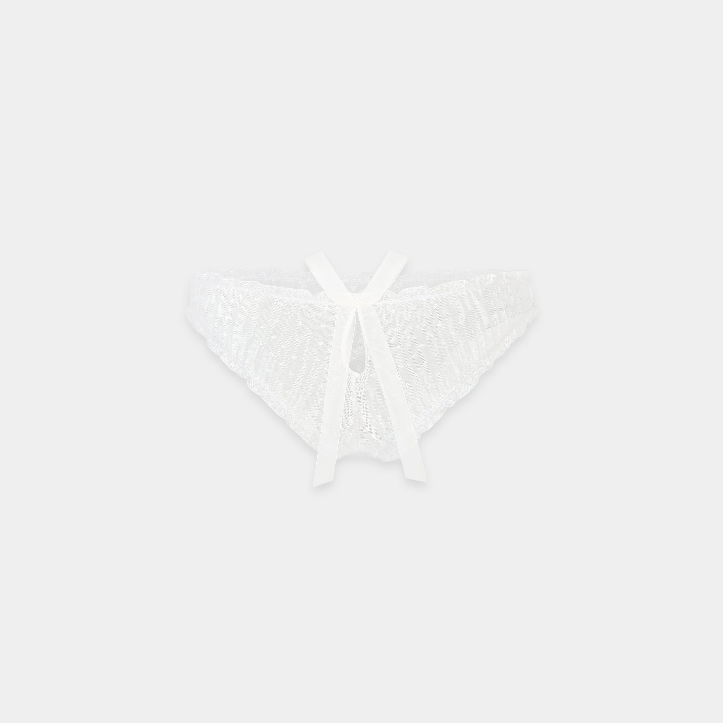 Polka Dot Brazilian Slip | Polka Dot Brazilian Slip - Wit