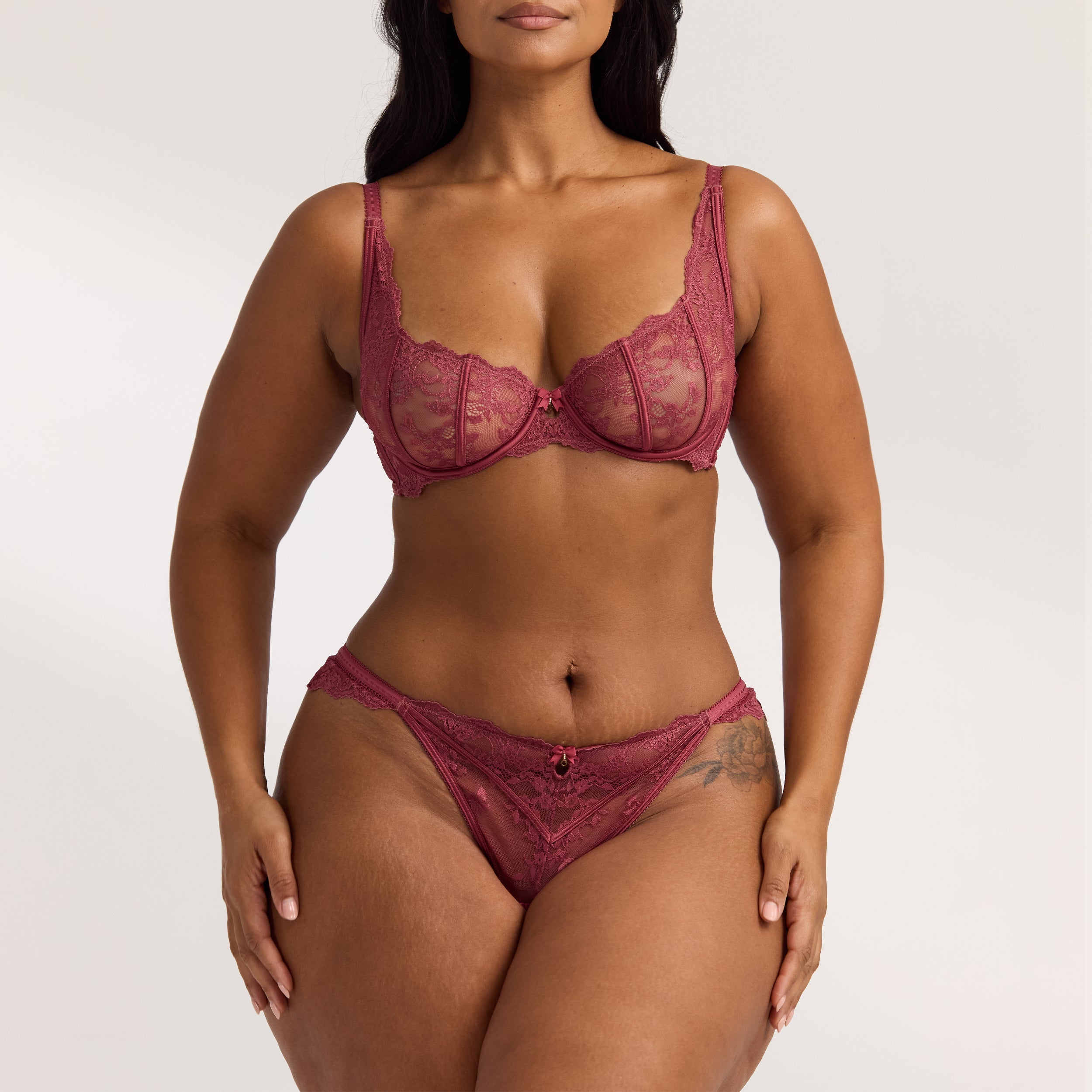 Enchant Plunge BH - Rabarberkleur