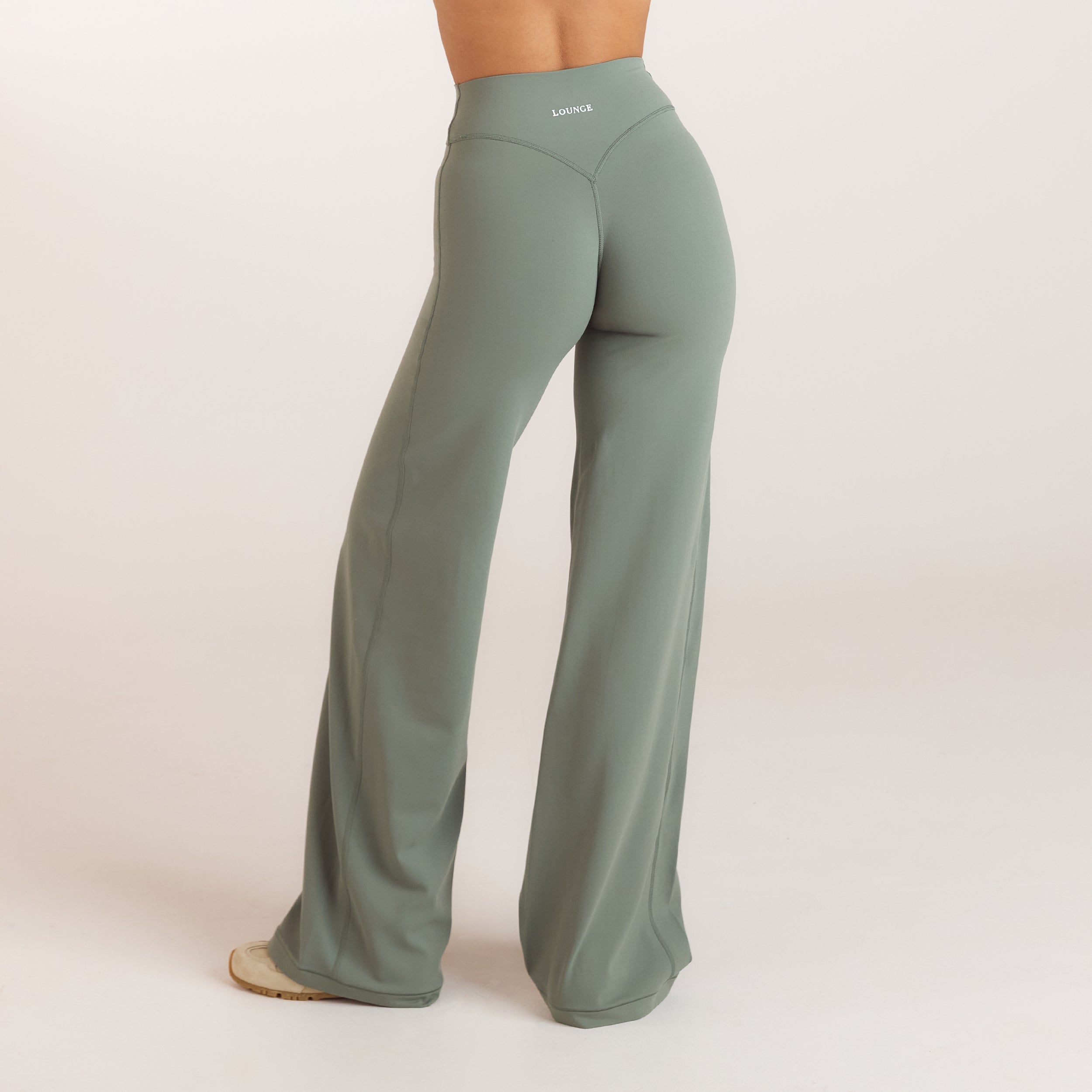ContourSoft™ Rechte Leggings - Saliegroen