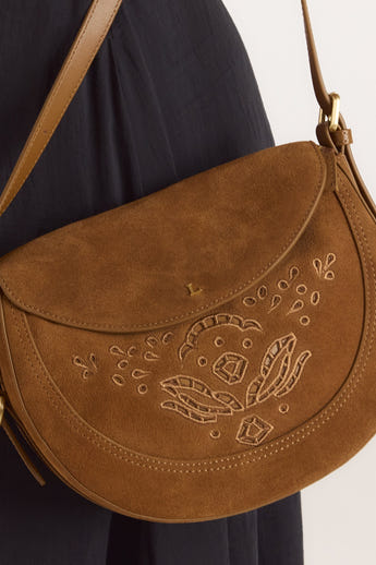 Talia Saddle Bag - Bruin