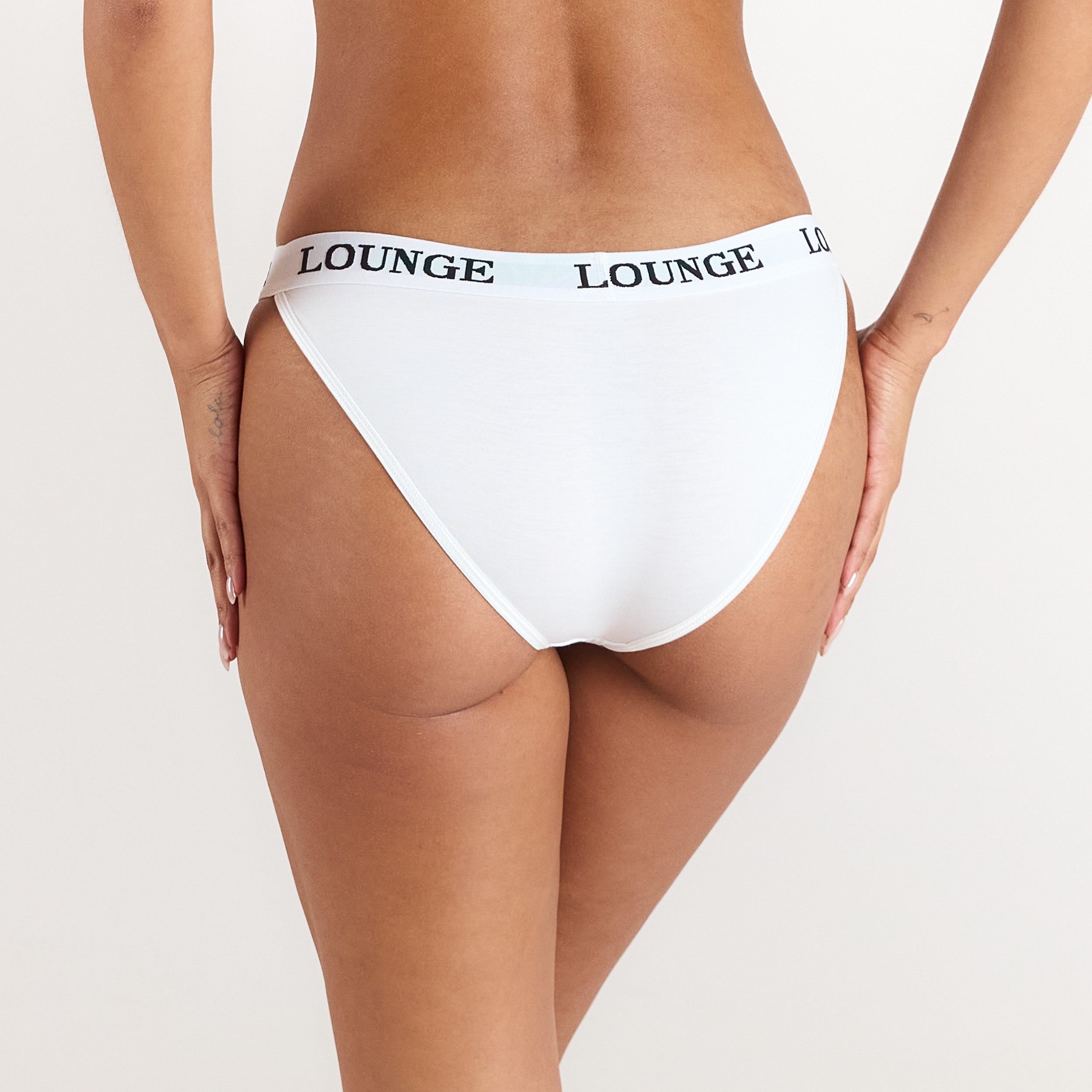 Bamboo Triangle Slip | Bamboo Triangle Slip - Effen Wit