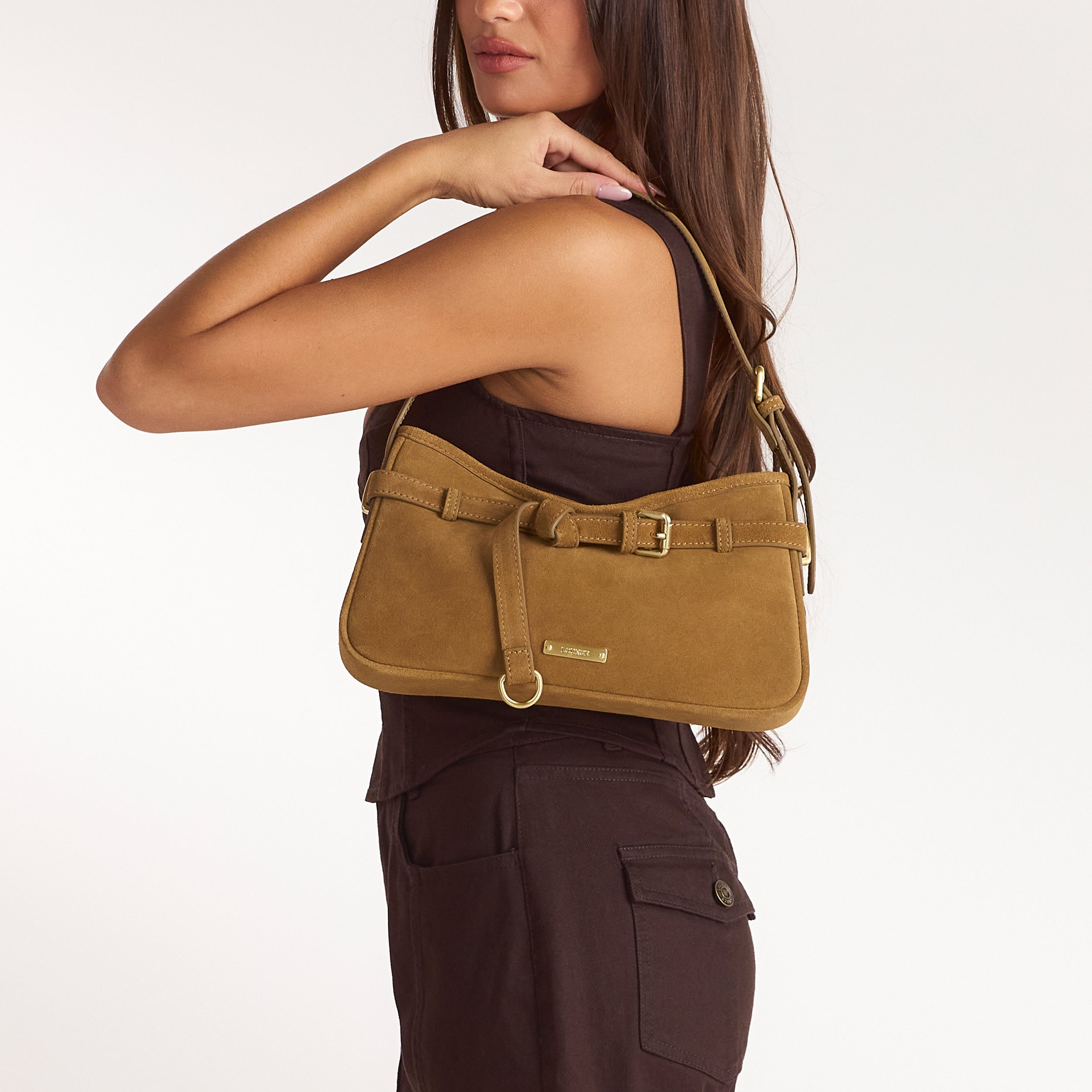 Nemy Shoulder Bag | Nemy Shoulder Bag - Kameel
