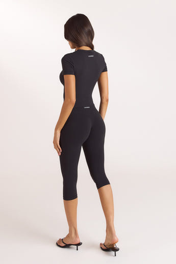 ContourSoft Capri Leggings - Zwart alternate