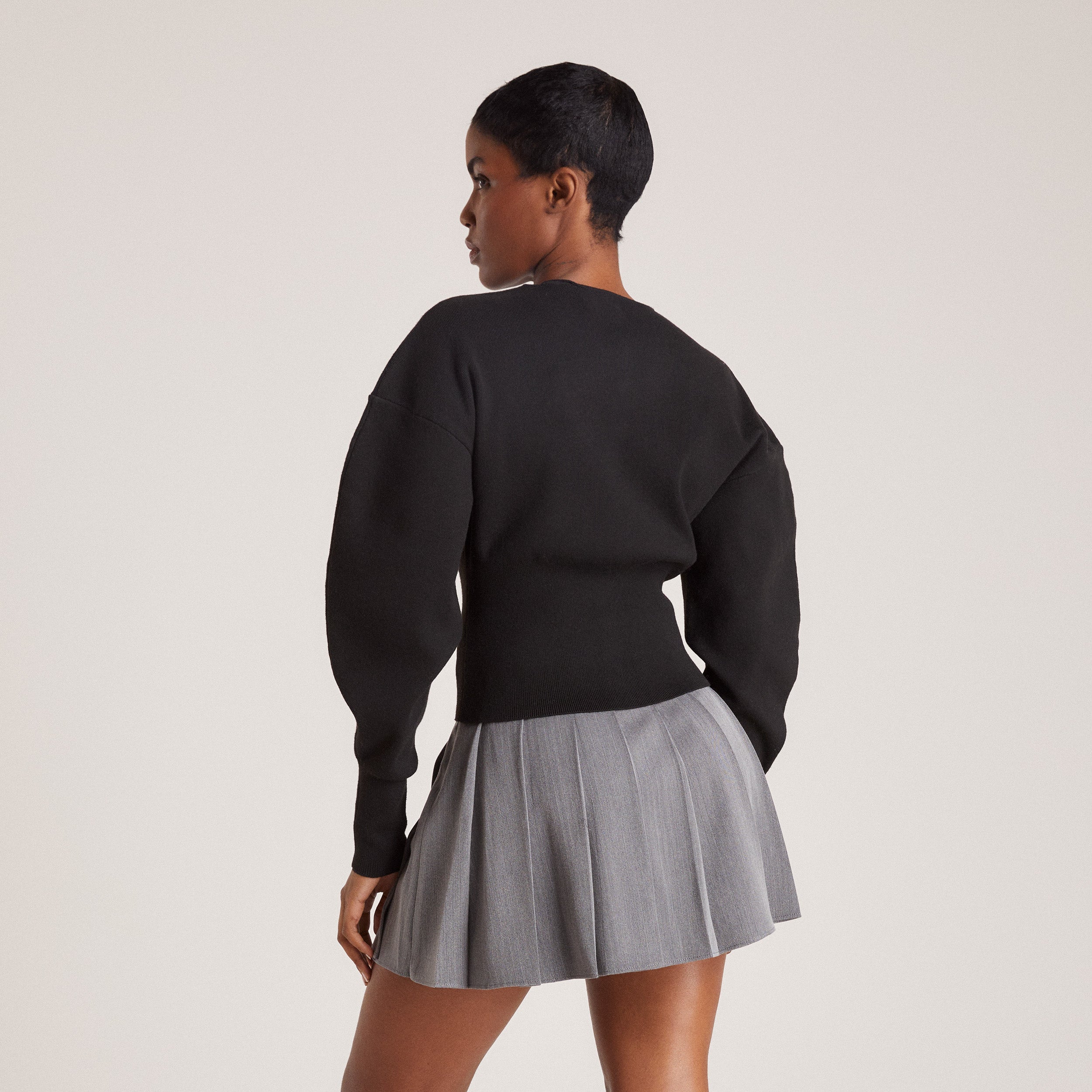 Getailleerd Vest | Getailleerd Vest - Zwart