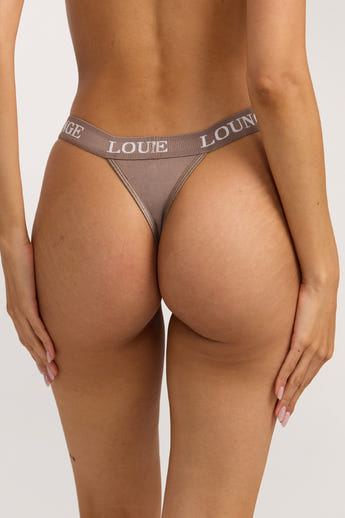 Bamboo Triangle String - Koffie alternate