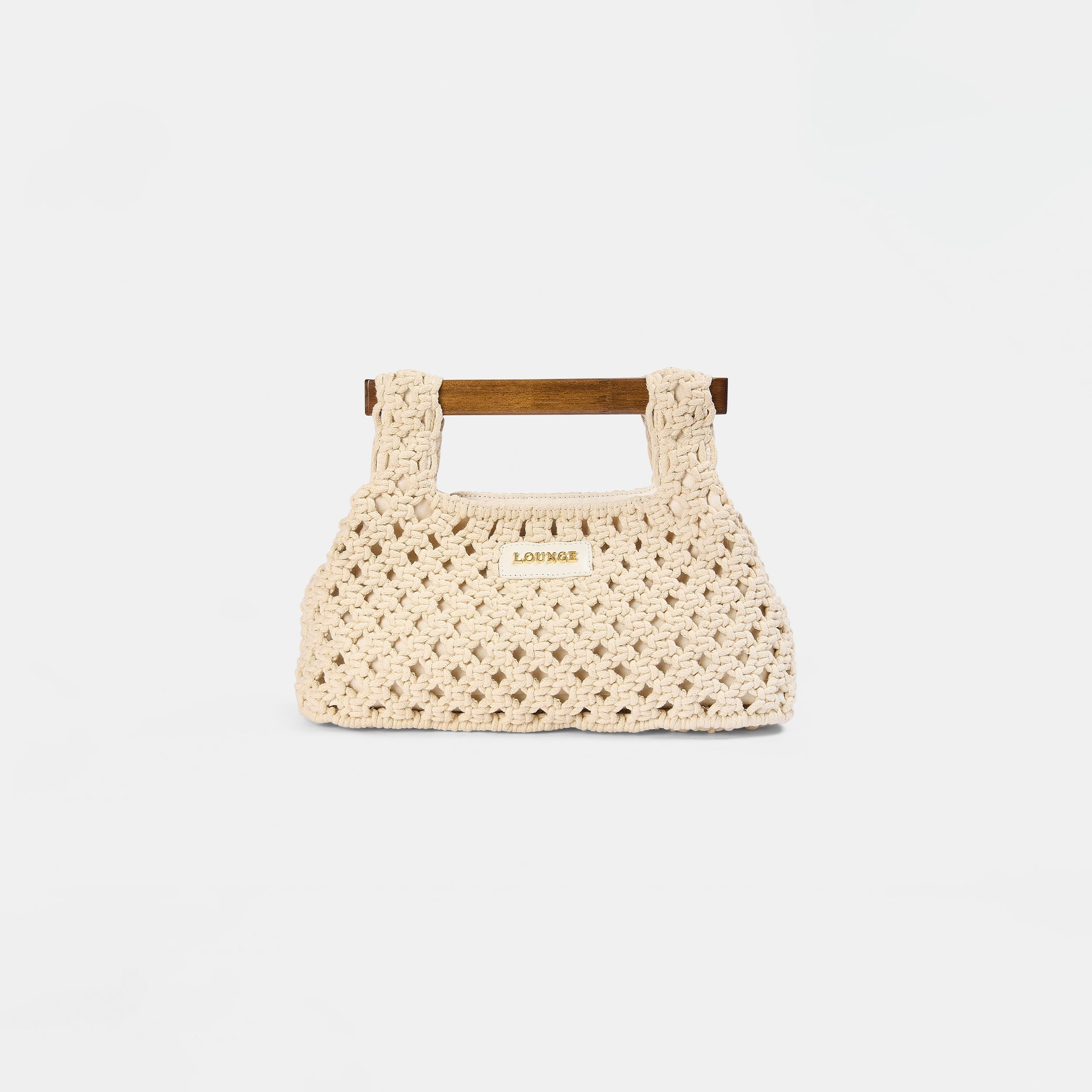 Clover Clutch Bag | Clover Clutch Bag - Crème