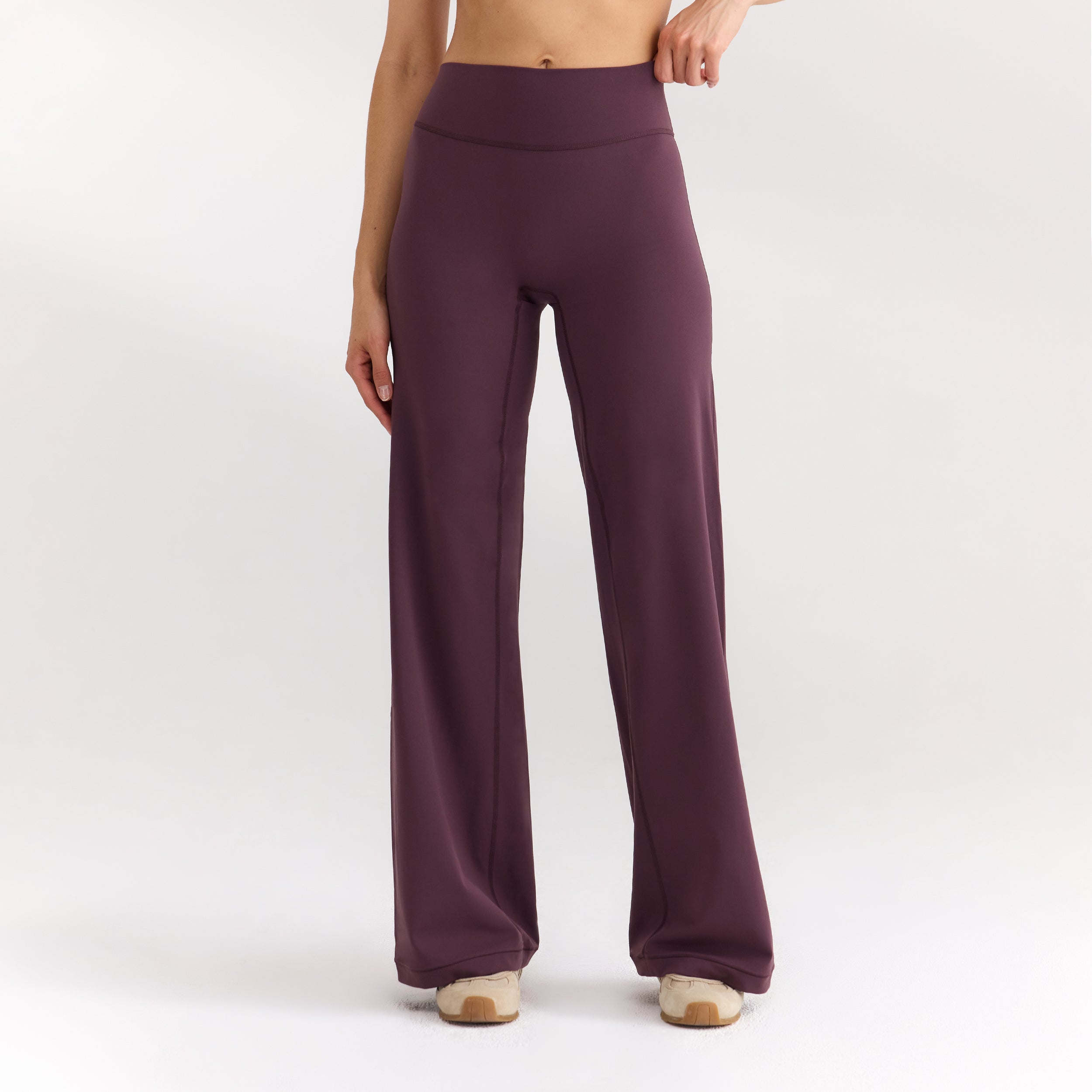 ContourSoft™ Rechte Leggings | ContourSoft™ Rechte Leggings - Kersenrood