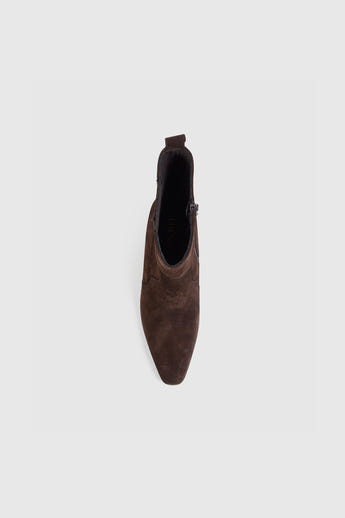 Heather Enkellaarzen - Chocolade alternate