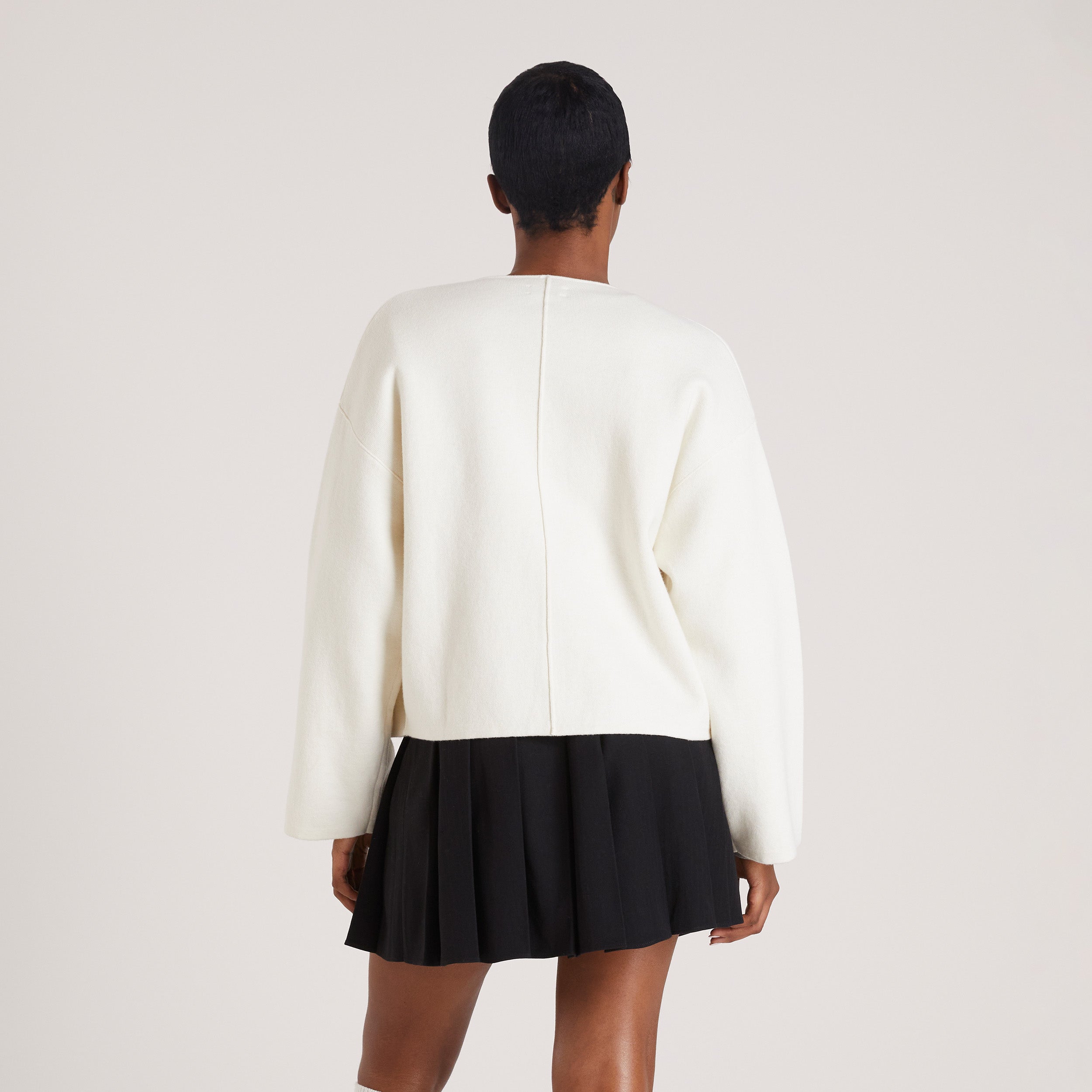 Vest met Rits | Vest met Rits - Creme