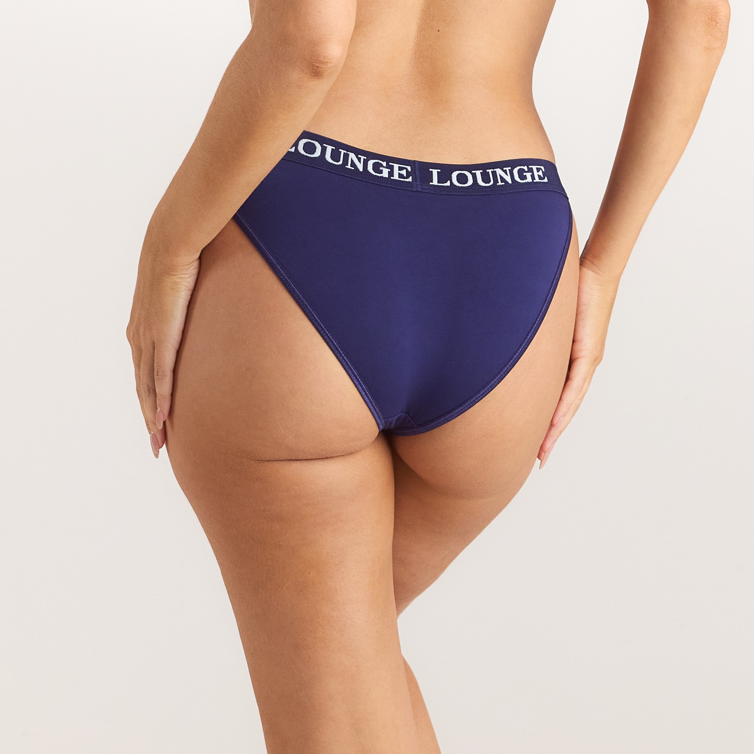 Bamboo Triangle Slip | Bamboo Triangle Slip - Marineblauw