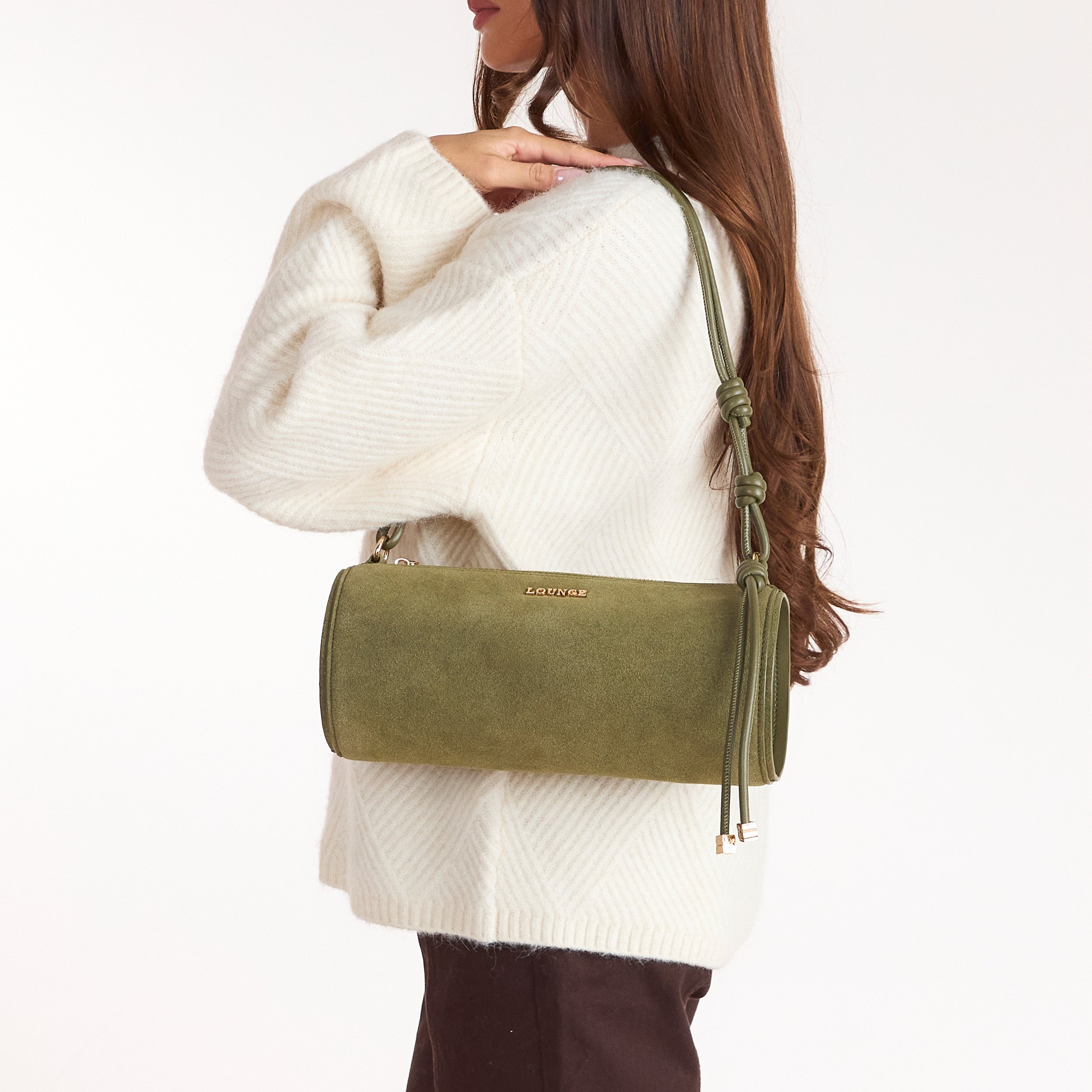 Miffy Barrel Shoulder Bag | Miffy Barrel Shoulder Bag - Olijf