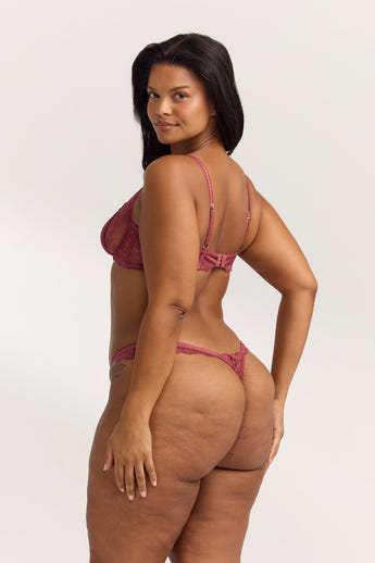 Enchant Plunge BH - Rabarberkleur alternate