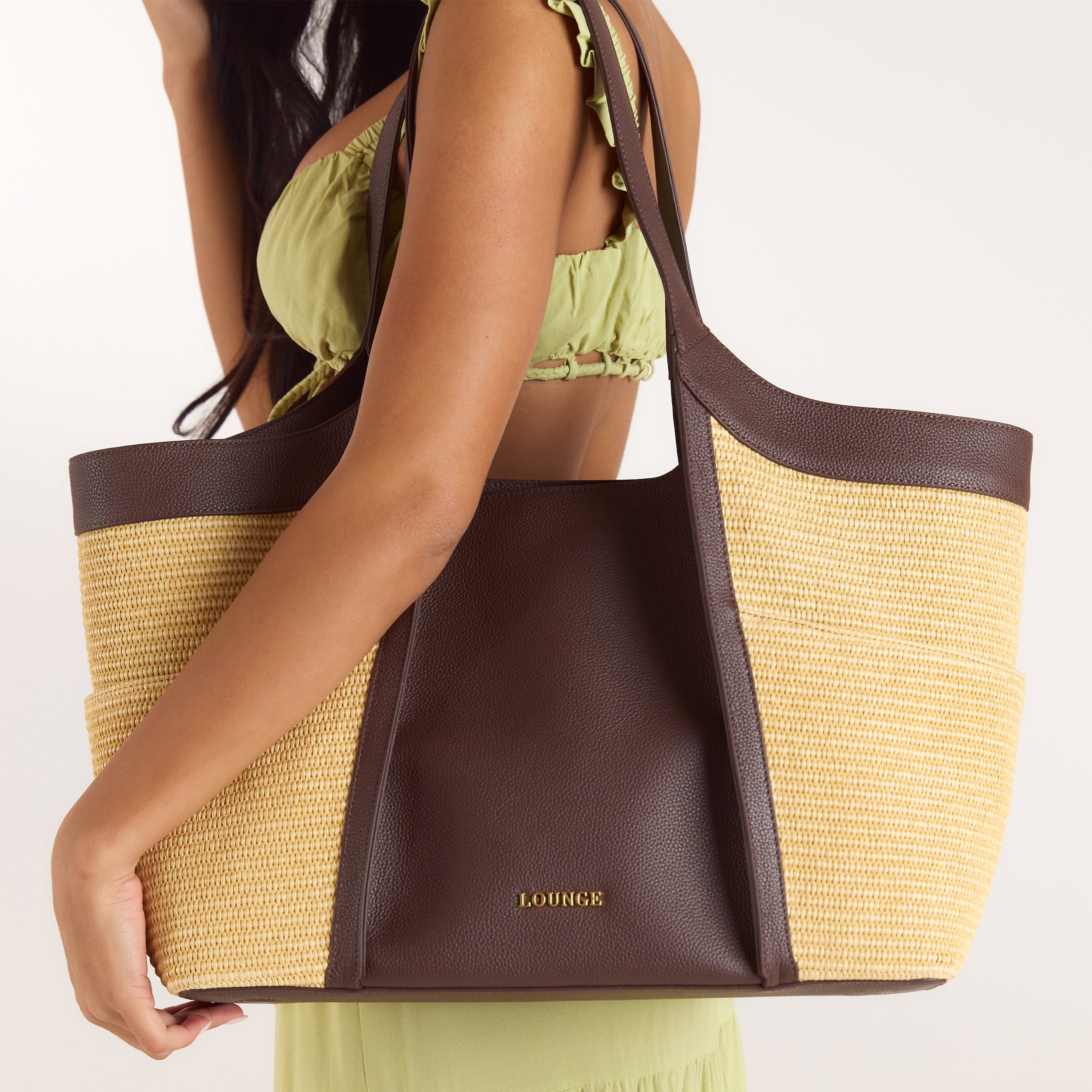 Romy Tote Bag | Romy Tote Bag - Chocolade