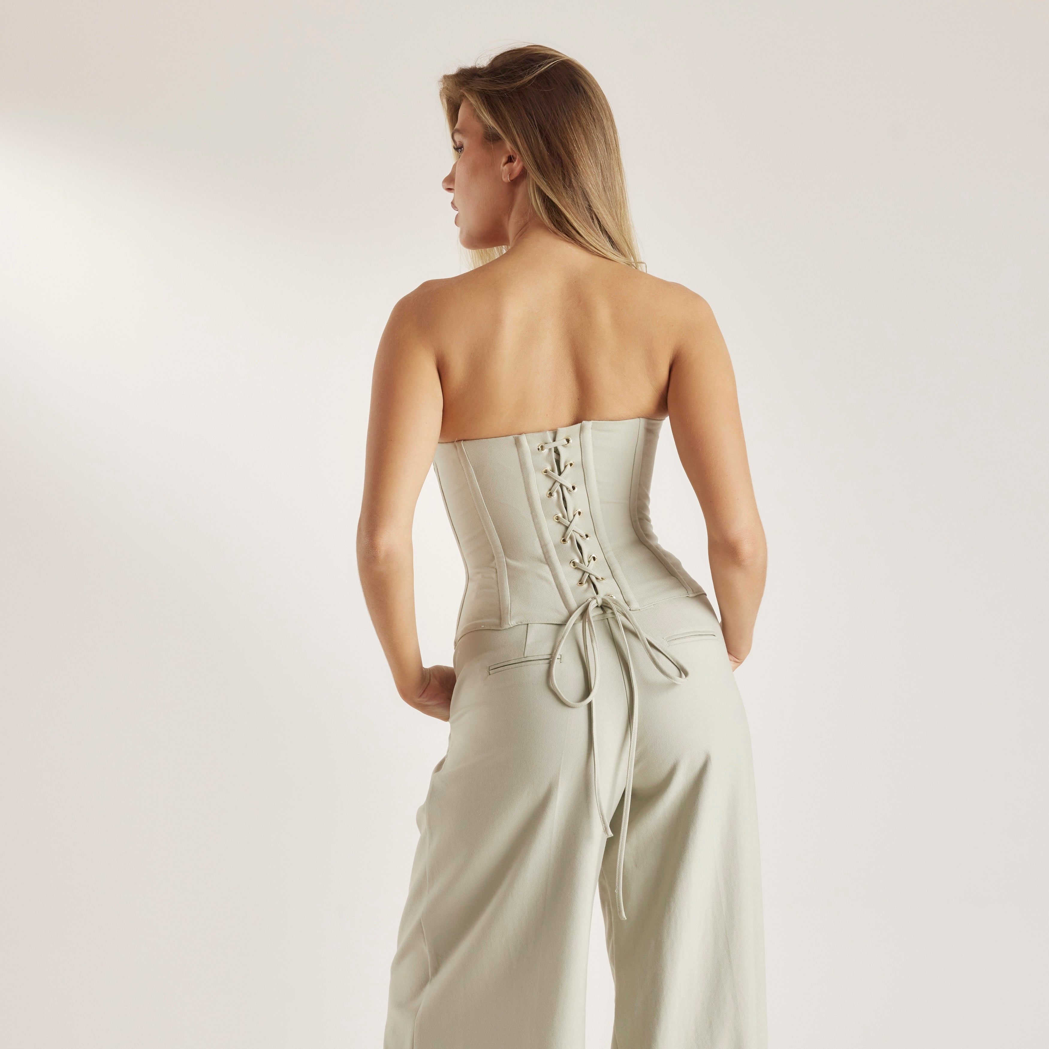 Bandeau Corset Top | Bandeau Corset Top - Saliegroen