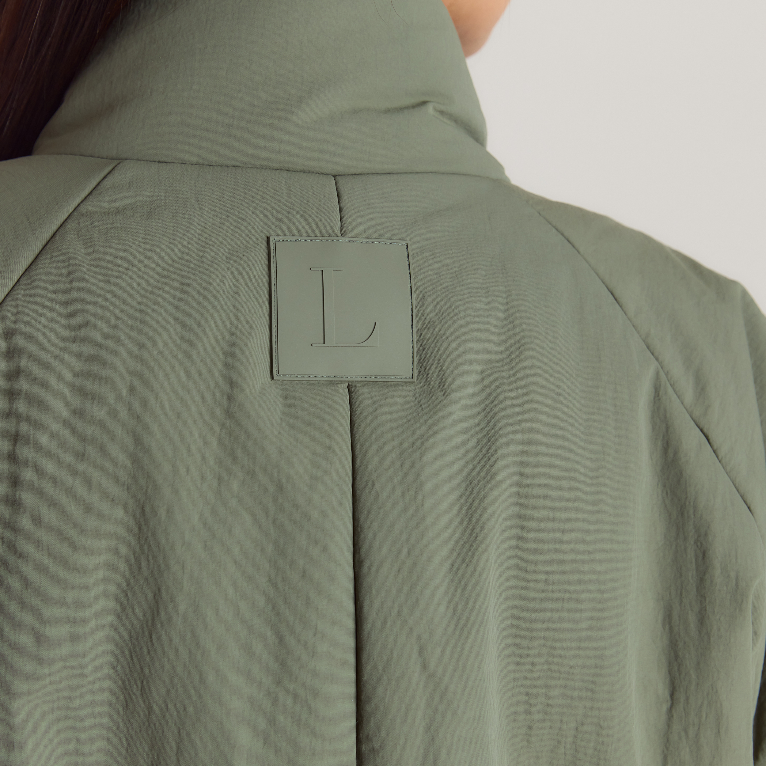 Cocoon Pufferjas | Cocoon Pufferjas - Saliegroen