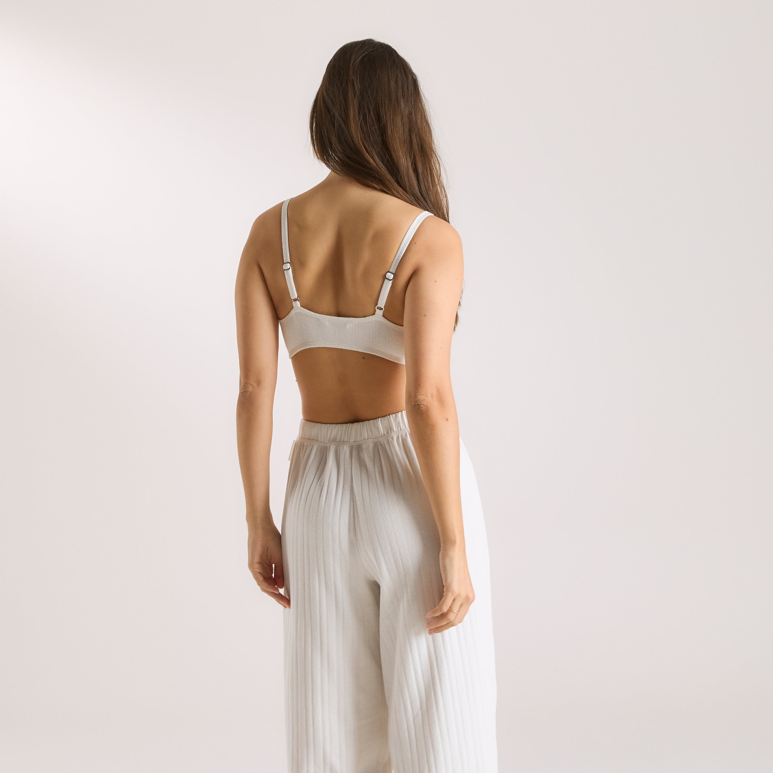 Pointelle Bralette | Pointelle Bralette - Crème