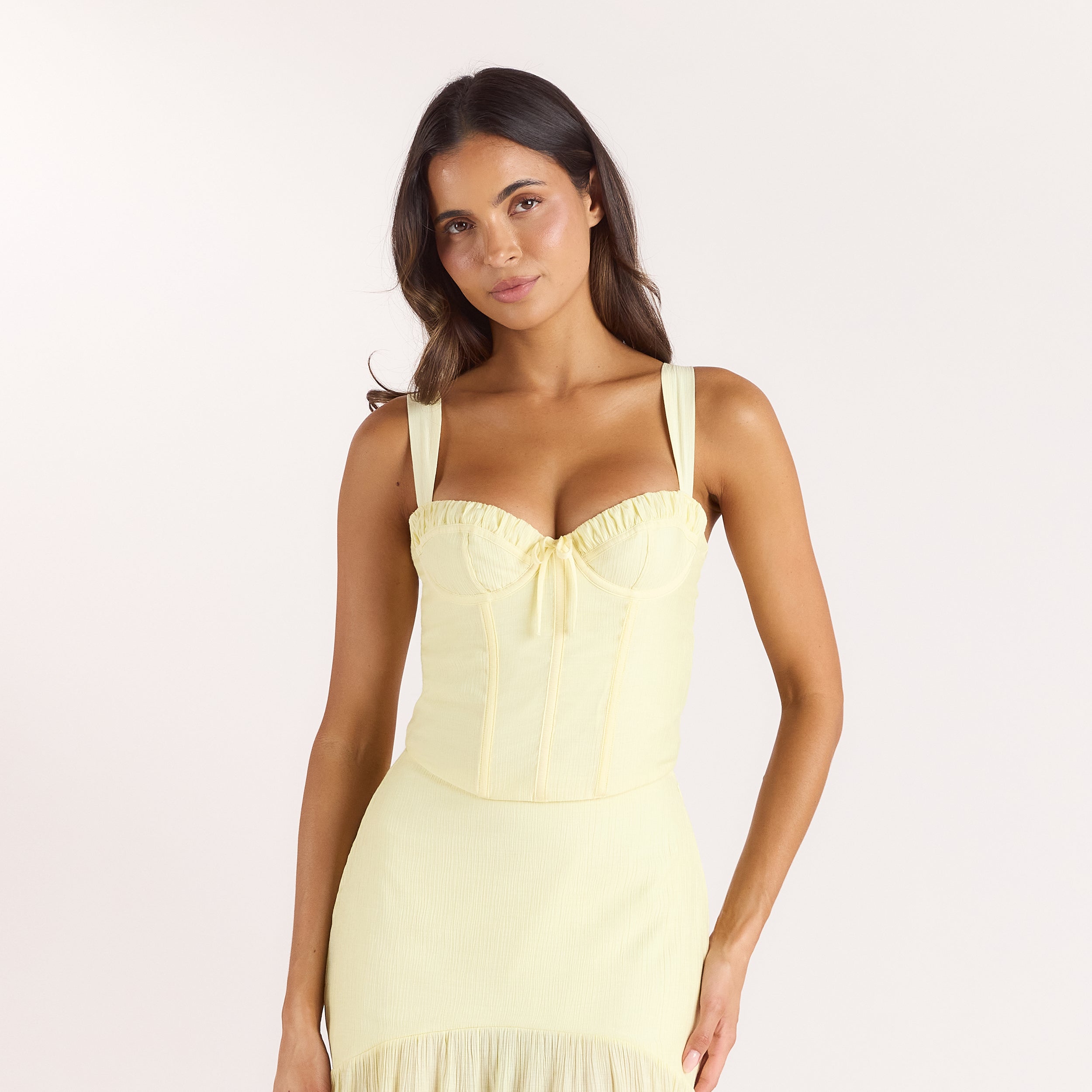Wired Corset Top | Wired Corset Top - Citroen