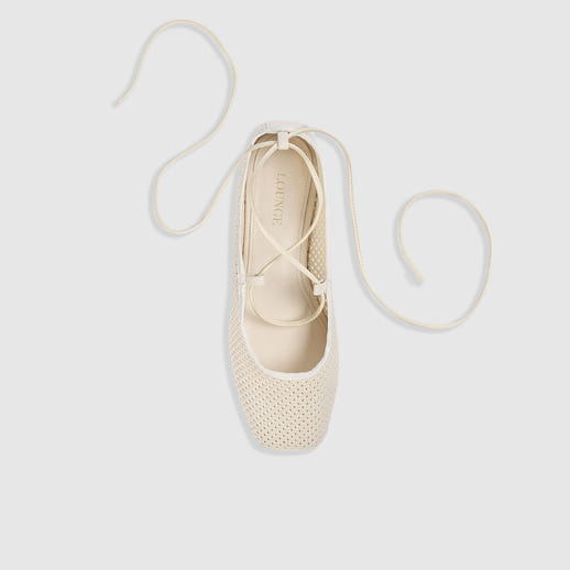 Athena Ballerina's - Gebroken Wit alternate