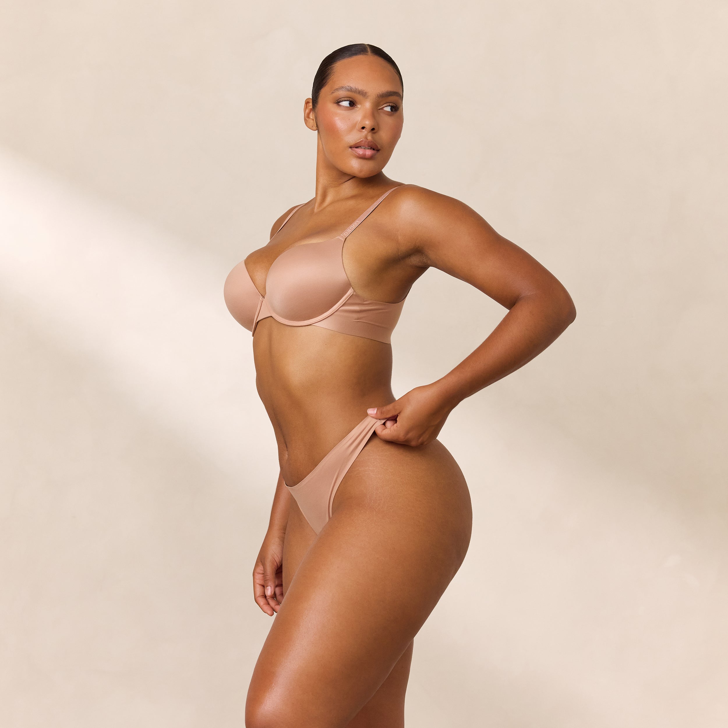 Everyday Hoge Push-Up BH | Amber, 80D/L