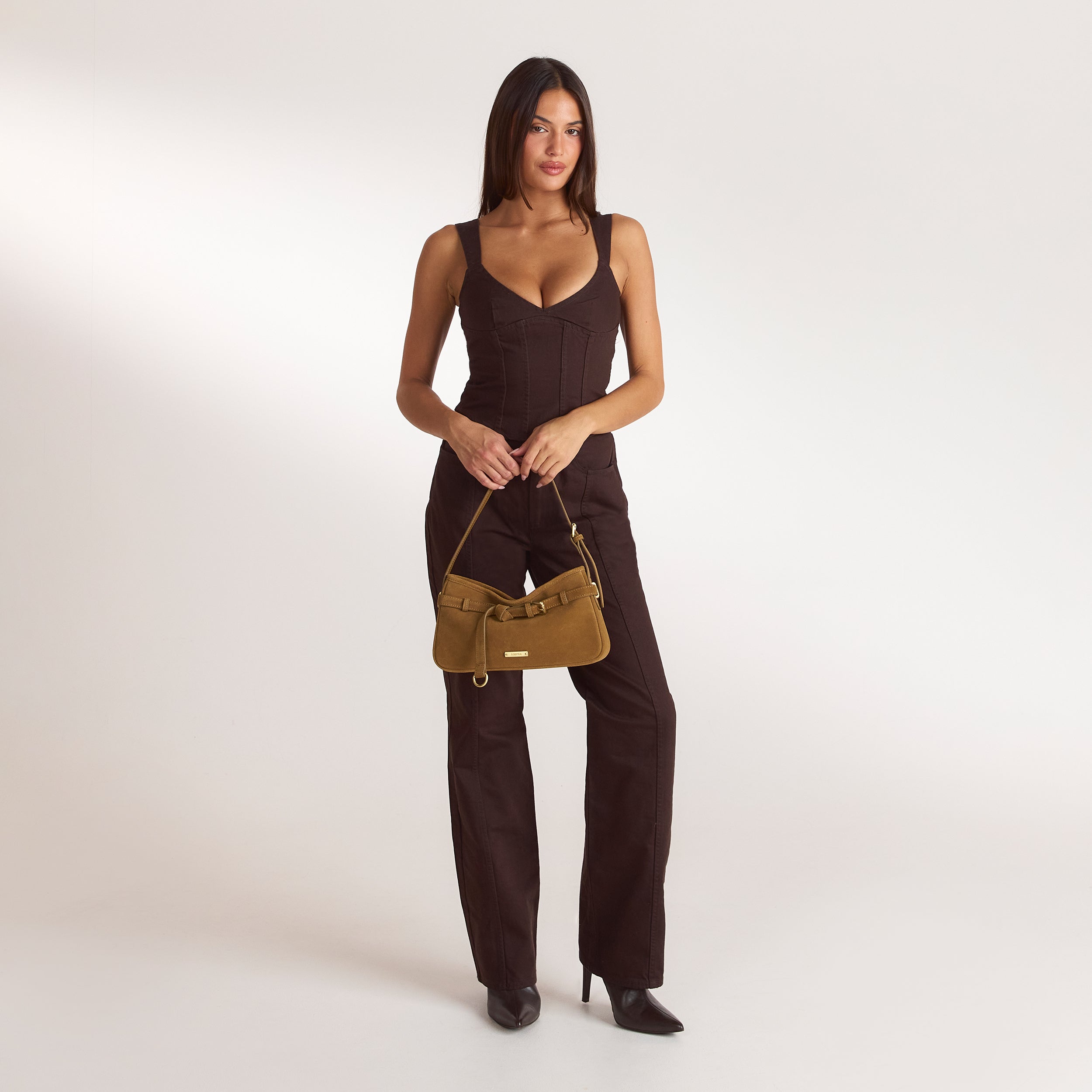 Nemy Shoulder Bag | Nemy Shoulder Bag - Kameel