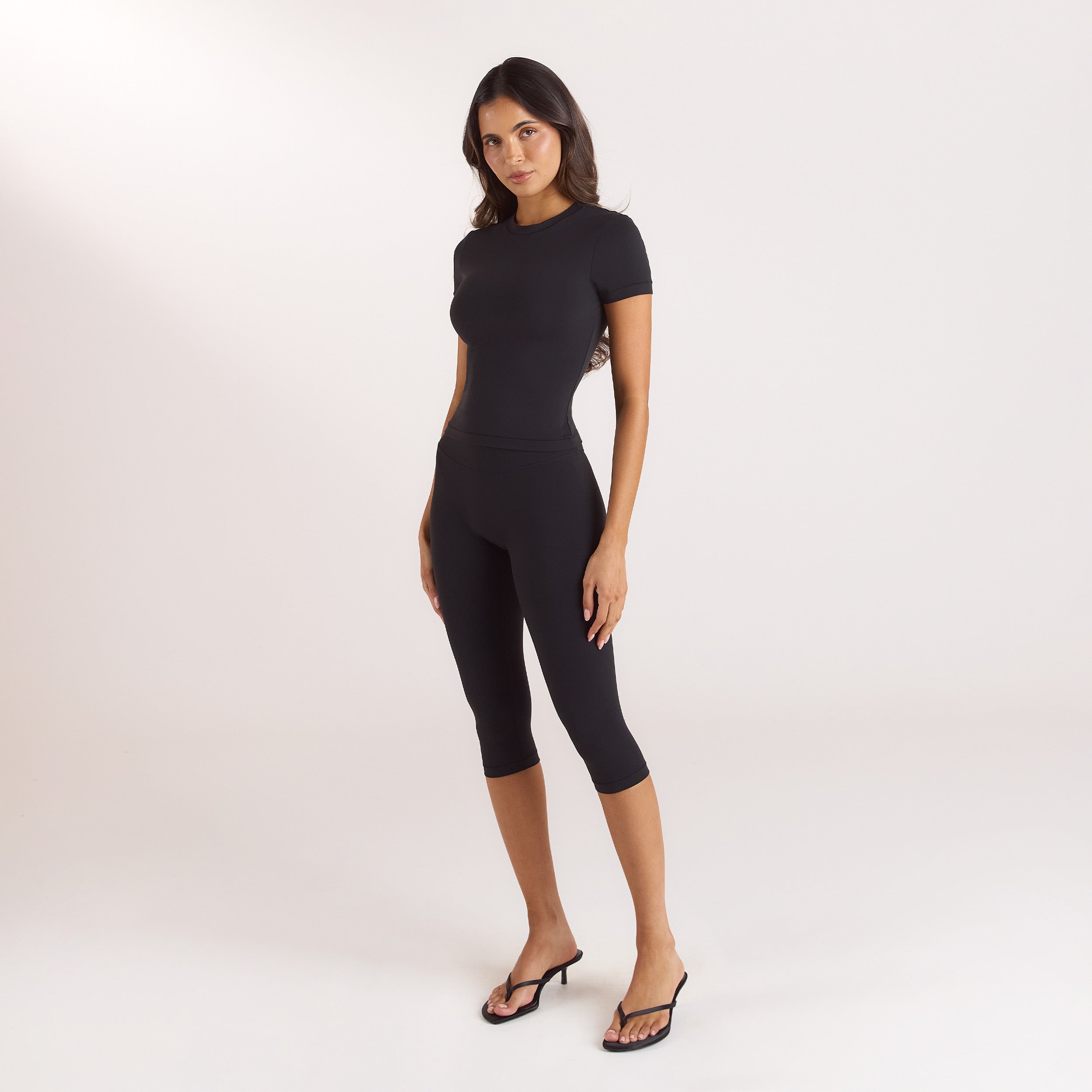ContourSoft Capri Leggings | ContourSoft Capri Leggings - Zwart