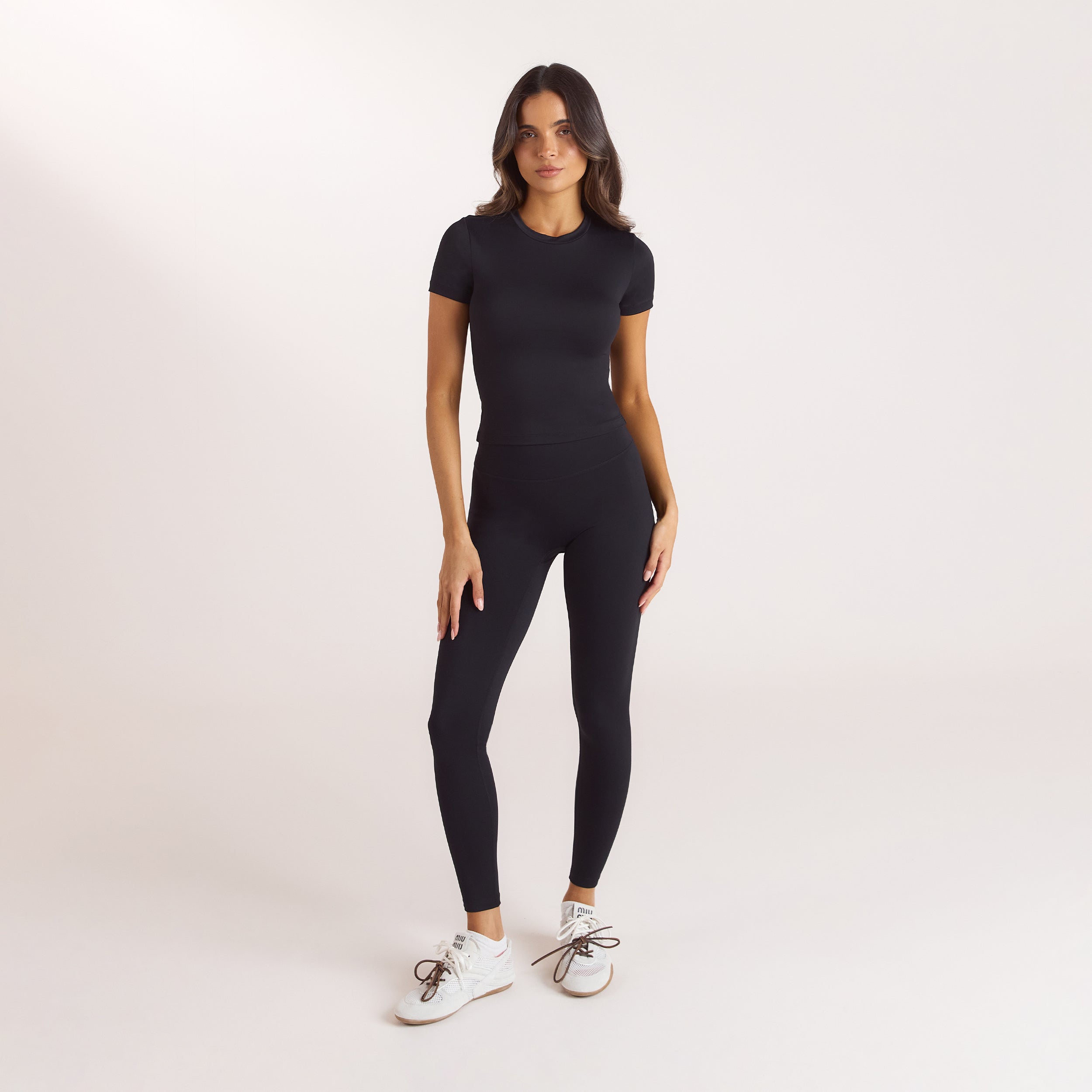 Classic Fitted Top | Classic Fitted Top - Zwart