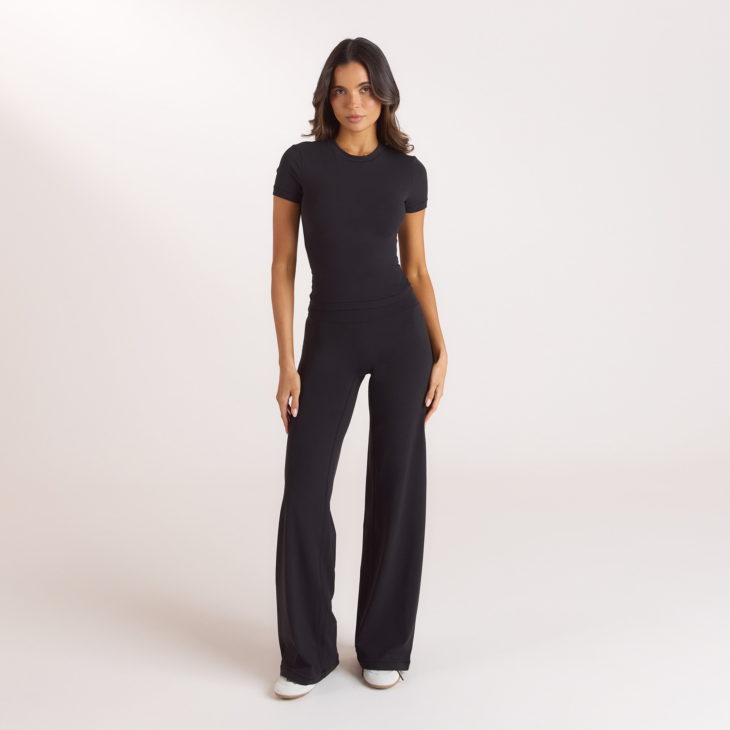 ContourSoft™ Rechte Leggings | ContourSoft™ Rechte Leggings - Zwart