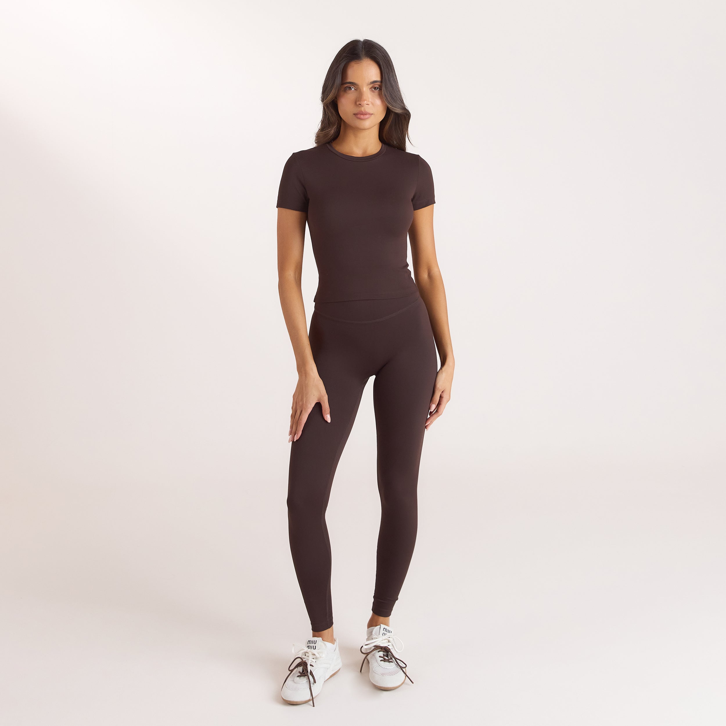 Classic Leggings | Classic Leggings - Koffieboon