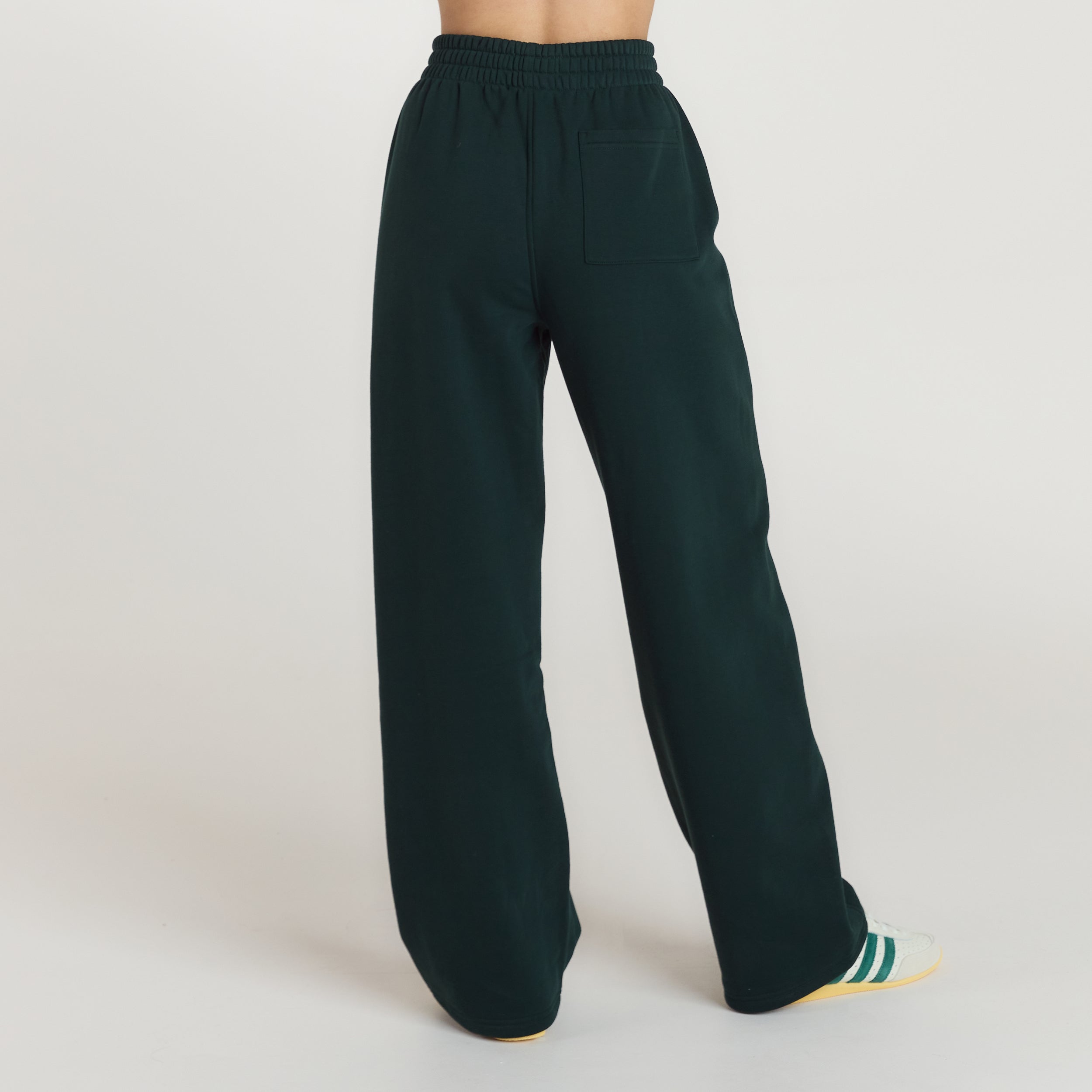 Lounge Living Rechte Joggingbroek | Lounge Living Rechte Joggingbroek - Bosgroen