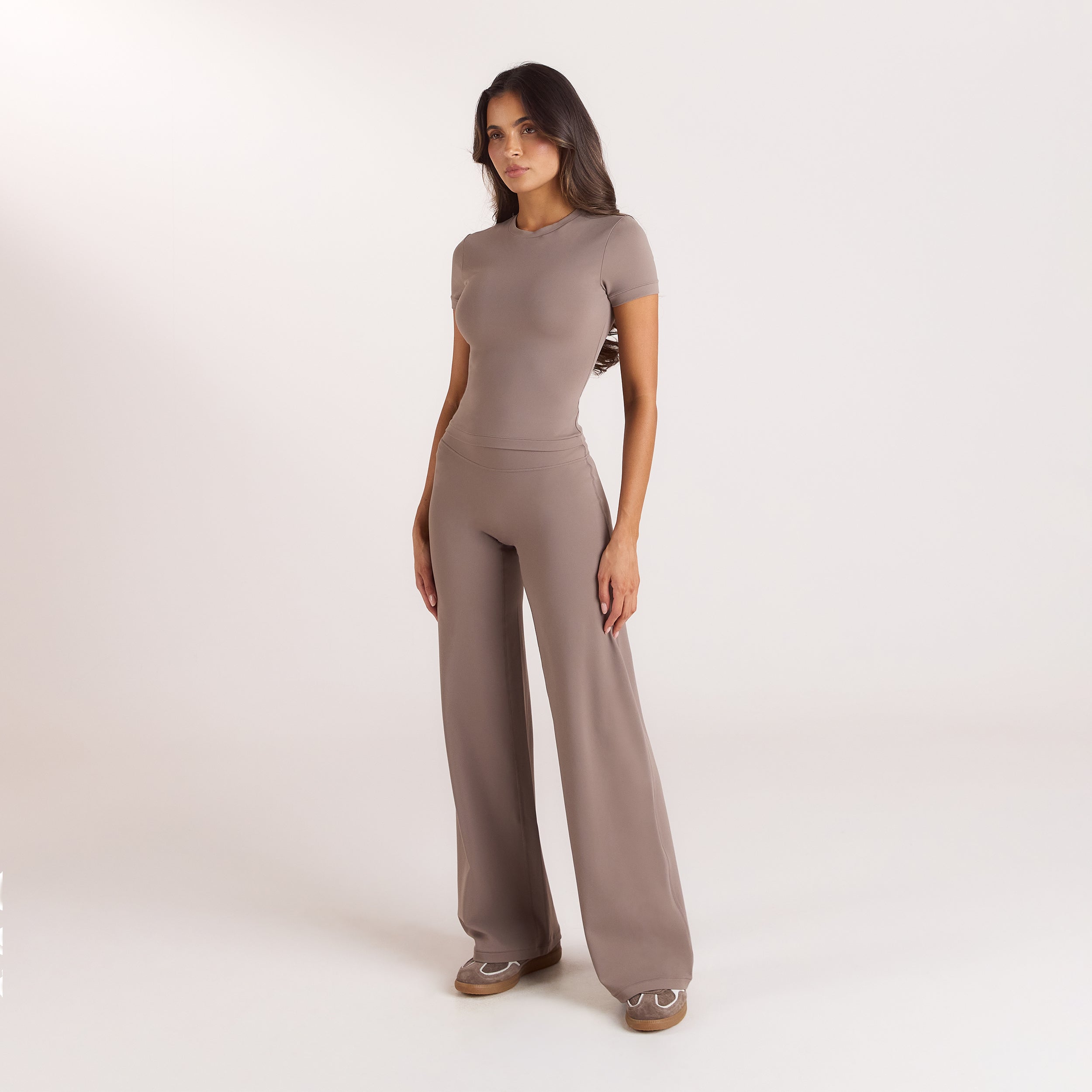 ContourSoft Rechte Leggings | ContourSoft Rechte Leggings - Paddenstoelkleurig