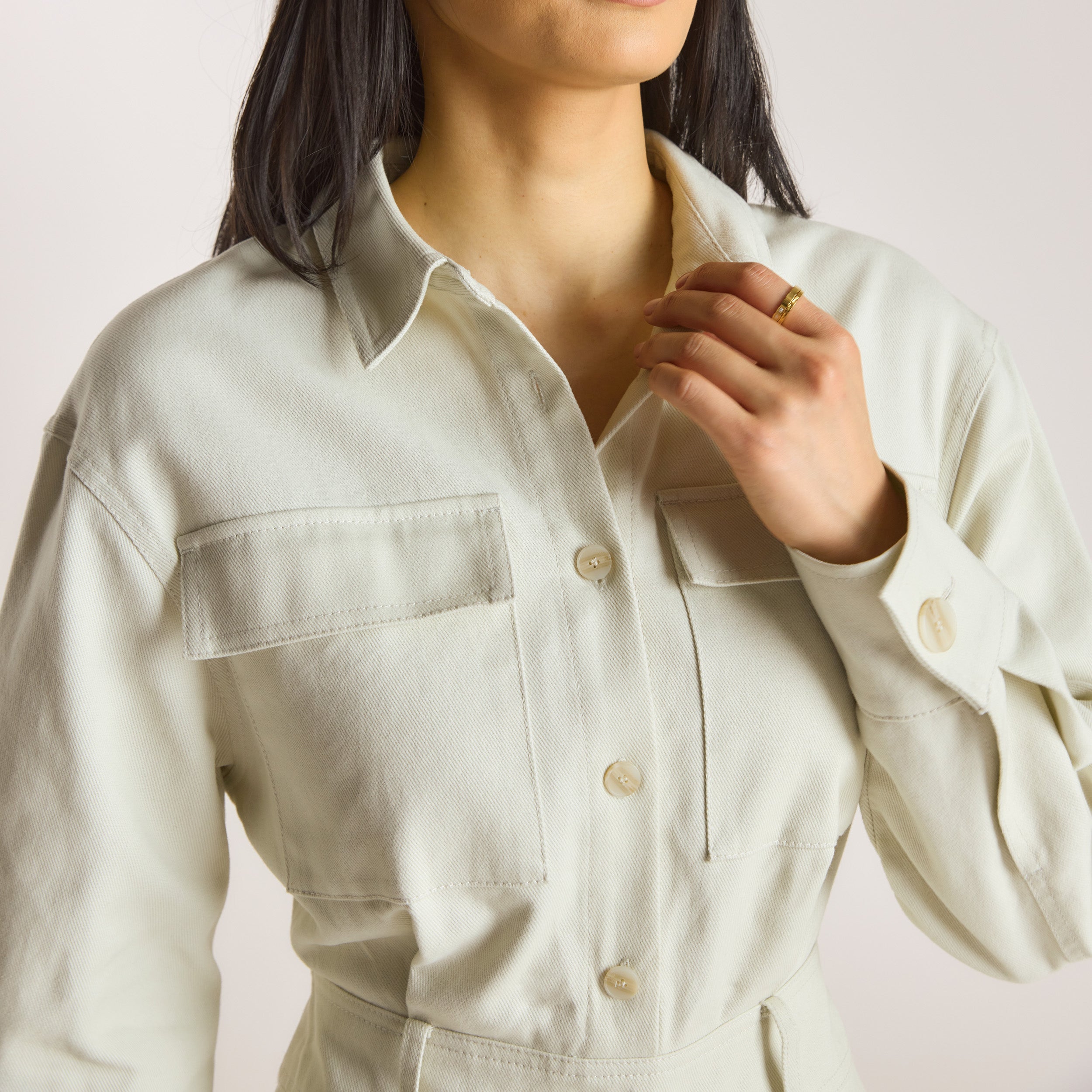 Utility Jurk | Utility Jurk - Steen