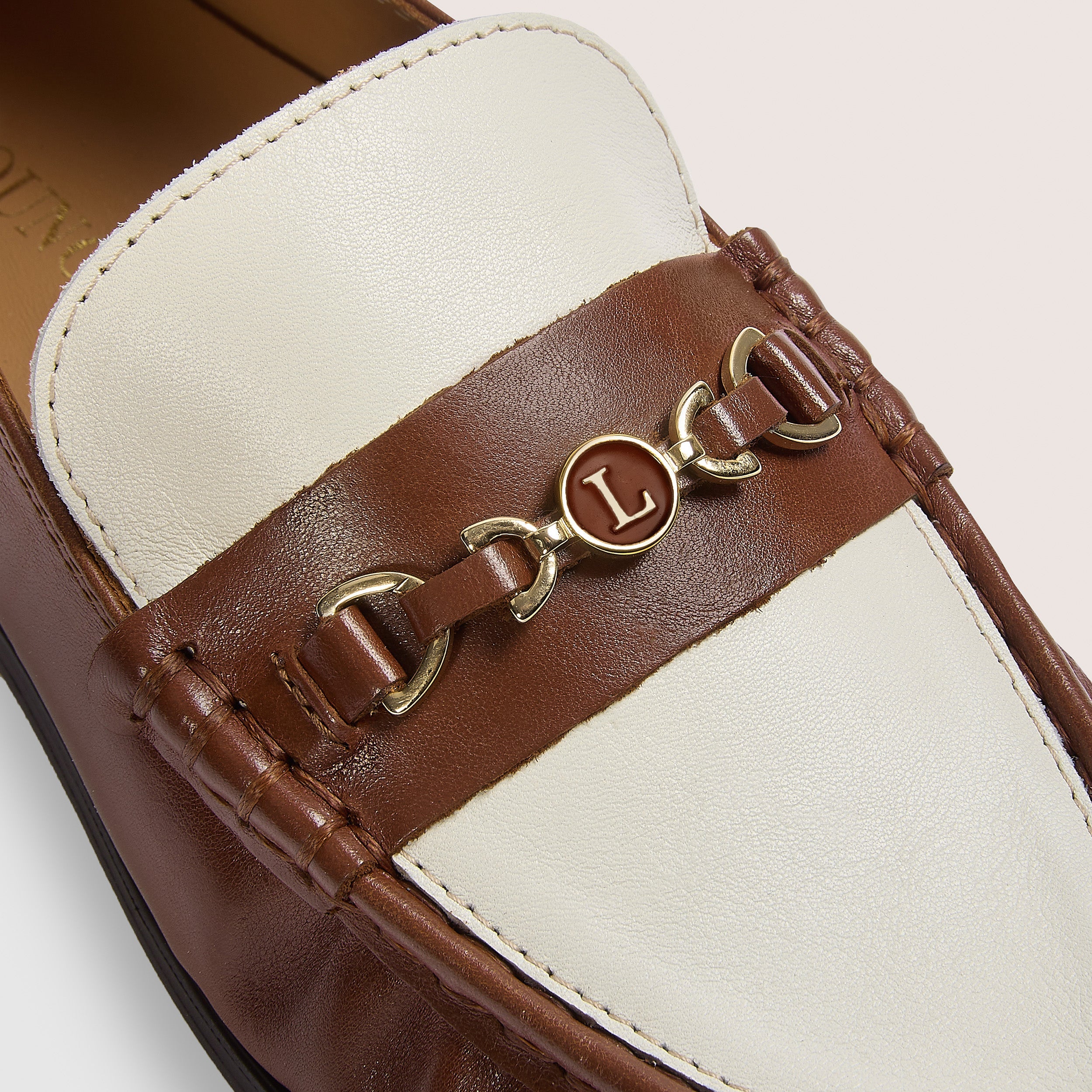 Agnes Loafers | Agnes Loafers - Tan/Crème