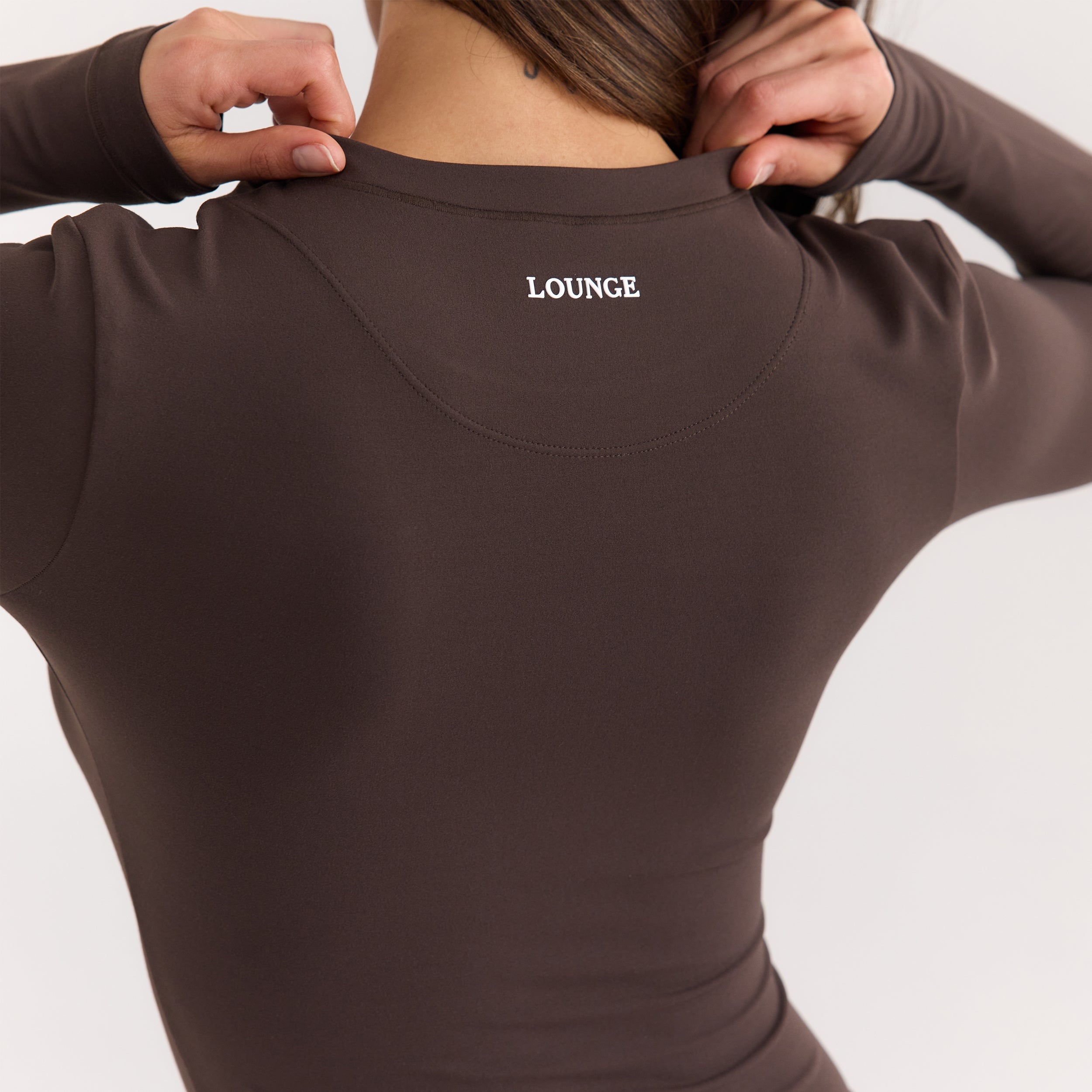 ContourSoft™ Long-Sleeve Top | ContourSoft™ Long-Sleeve Top - Donker Chocoladekleurig