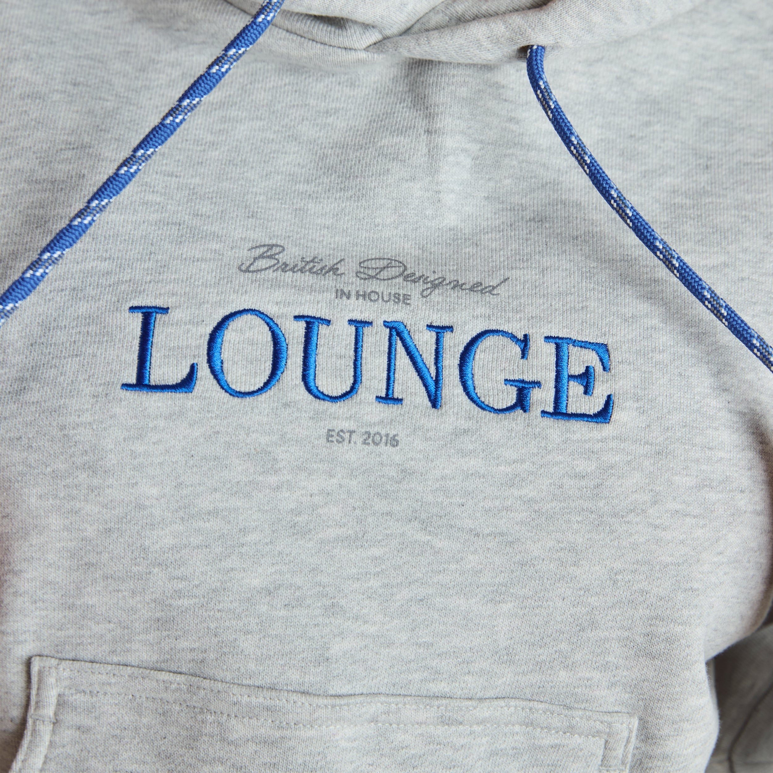 Cropped Hoodie | Cropped Hoodie - Grijs Marl