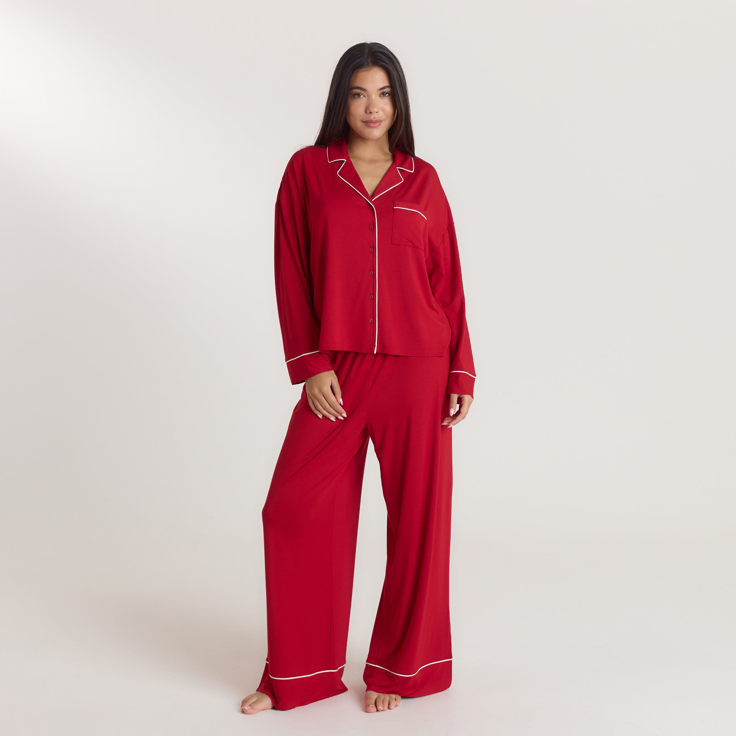 Alpine Dreams Pyjamabroek | Alpine Dreams Pyjamabroek - Rood