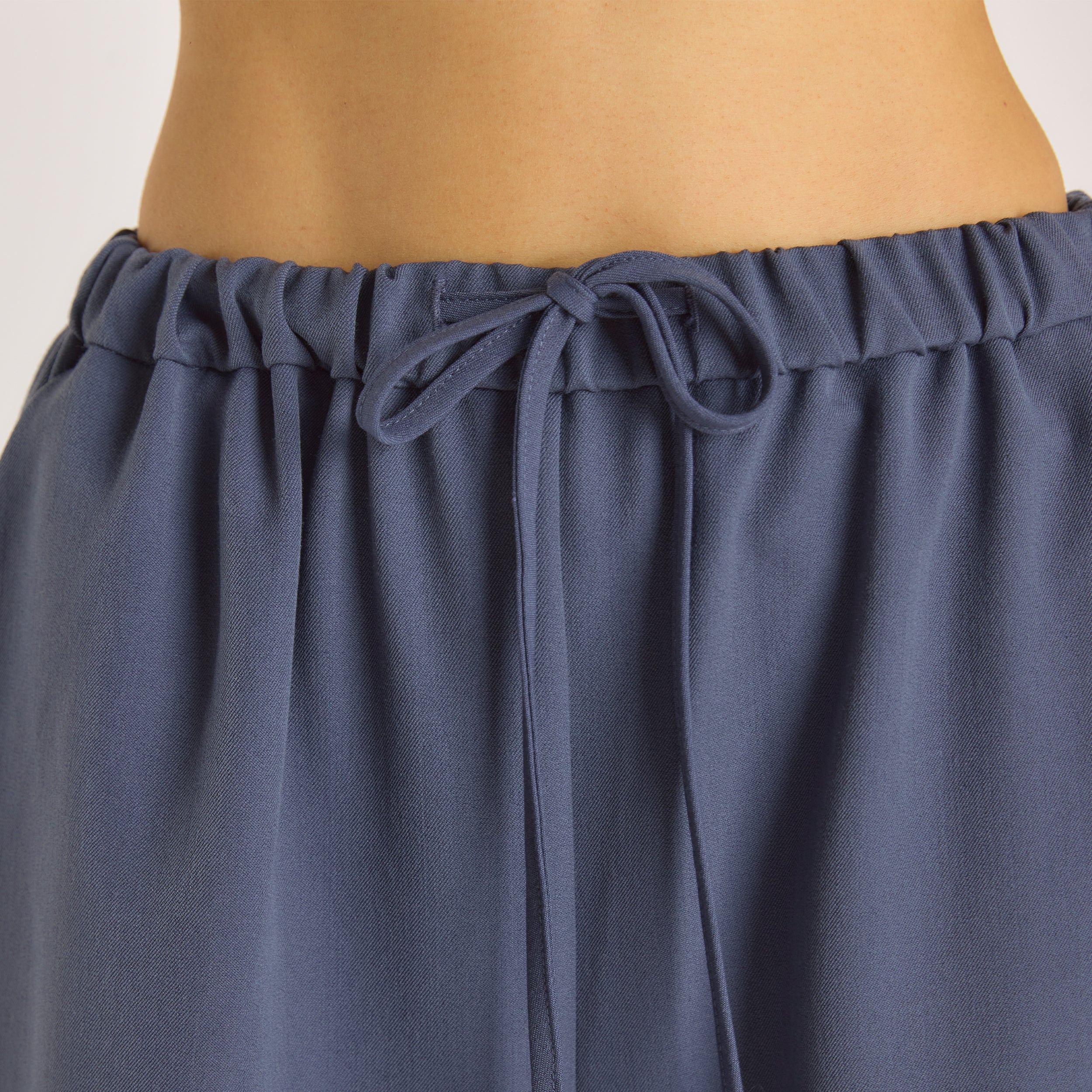 Relaxed-Fit Tailored Broek | Relaxed-Fit Tailored Broek - Blauw