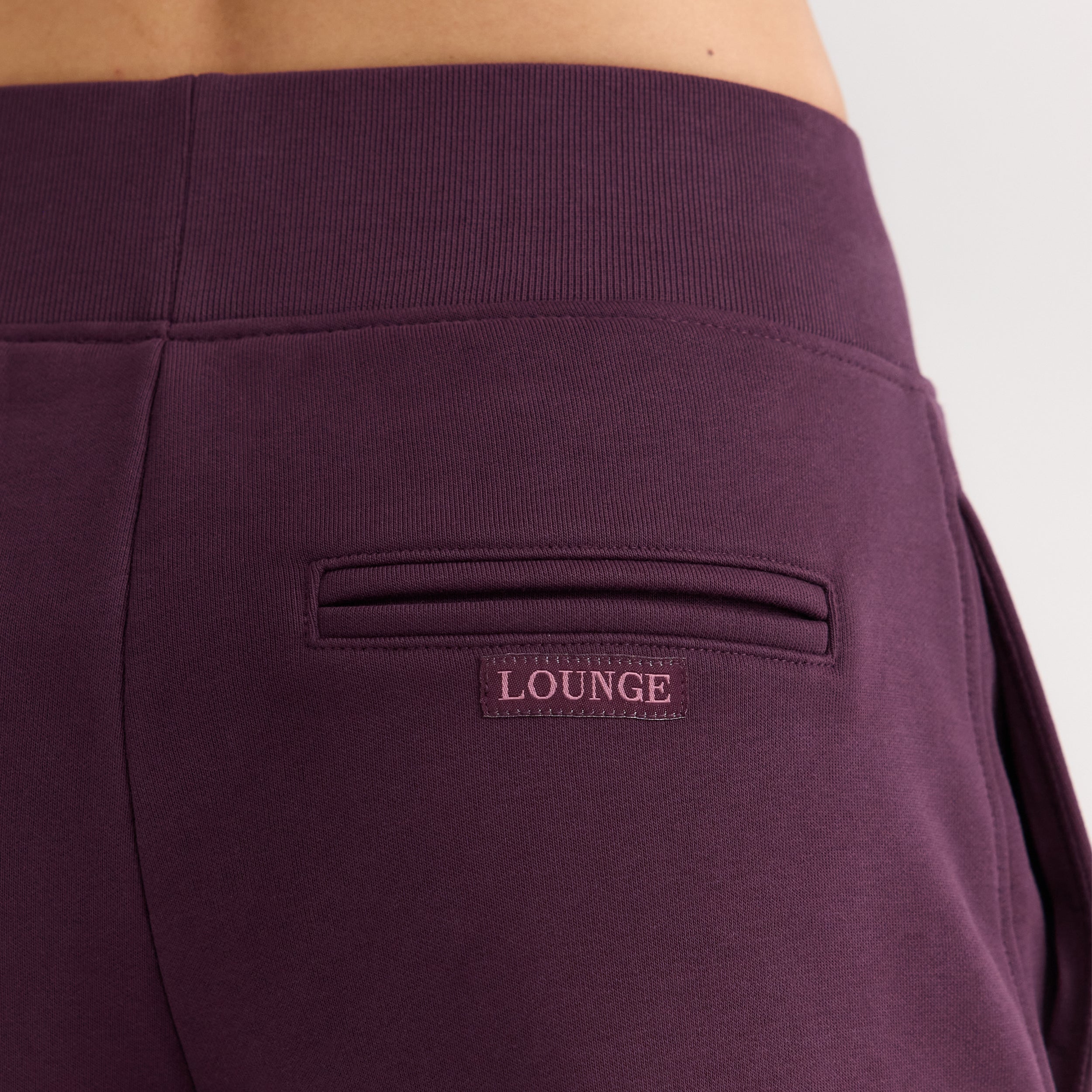 Joggingbroek met rechte pijpen | Joggingbroek met rechte pijpen - Kersenrood