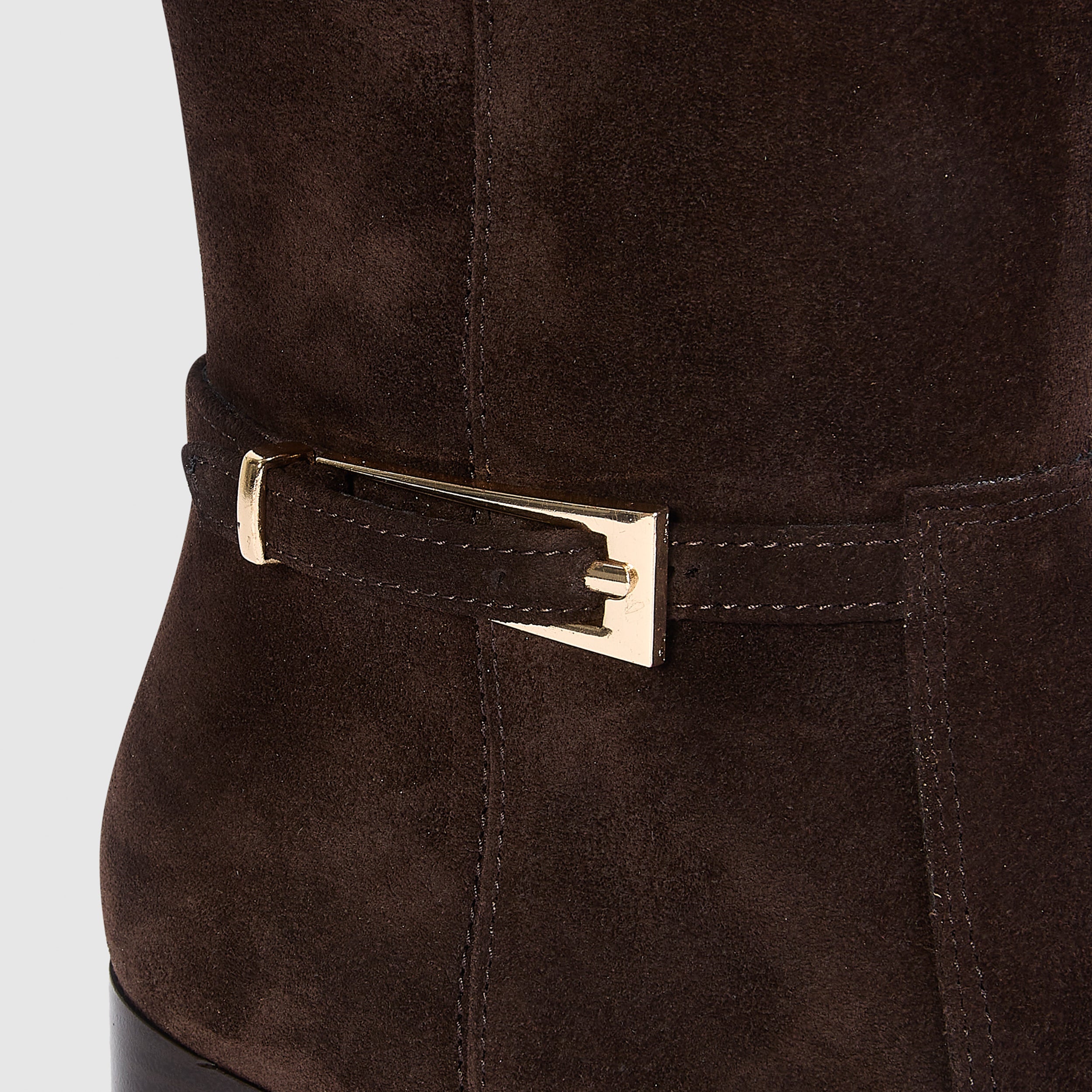 Ivy Kniehoge Laarzen | Ivy Kniehoge Laarzen - Chocolade